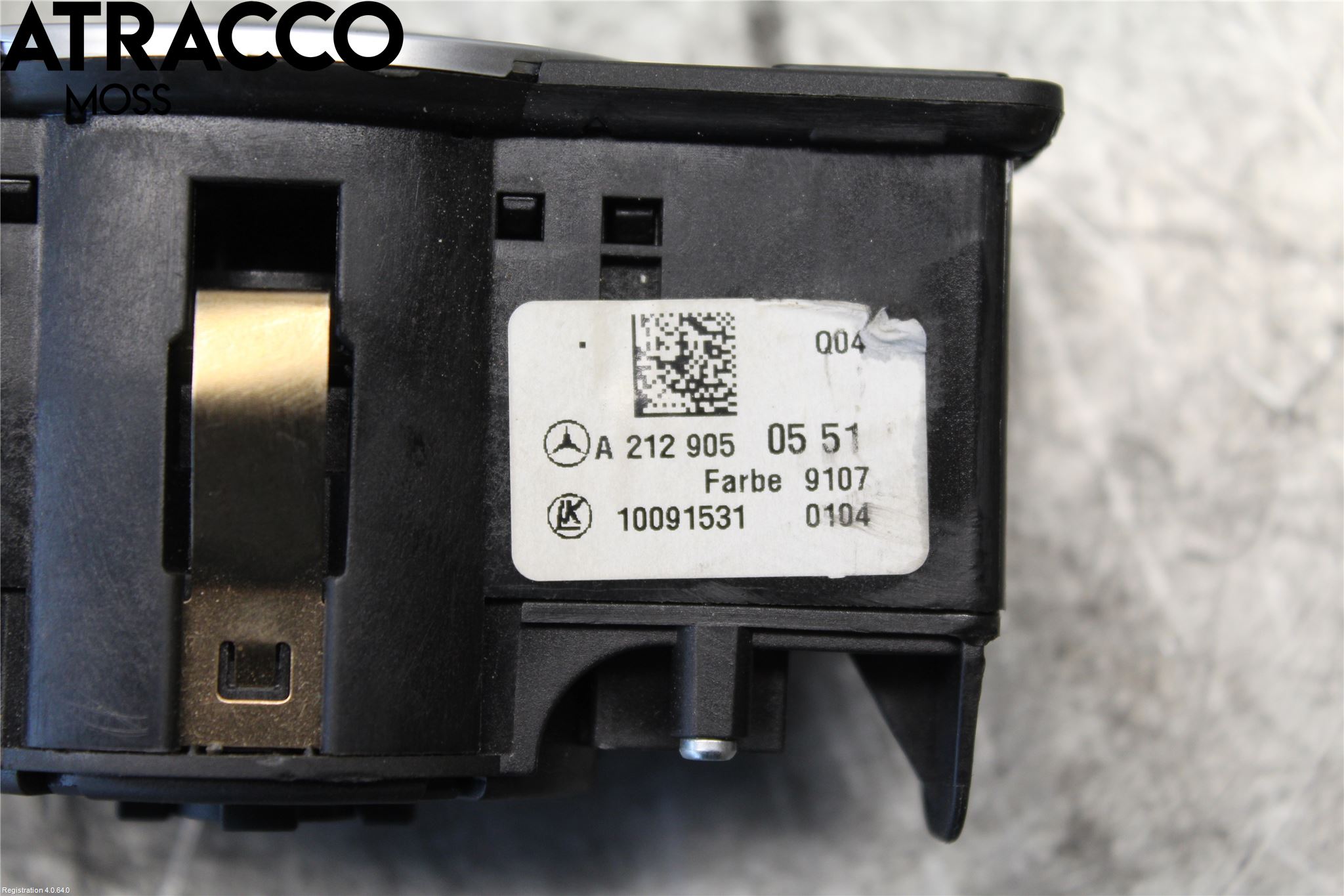 Mercedes-Benz MB E-KLASS (W212) 09-16 Strömställare Ljus