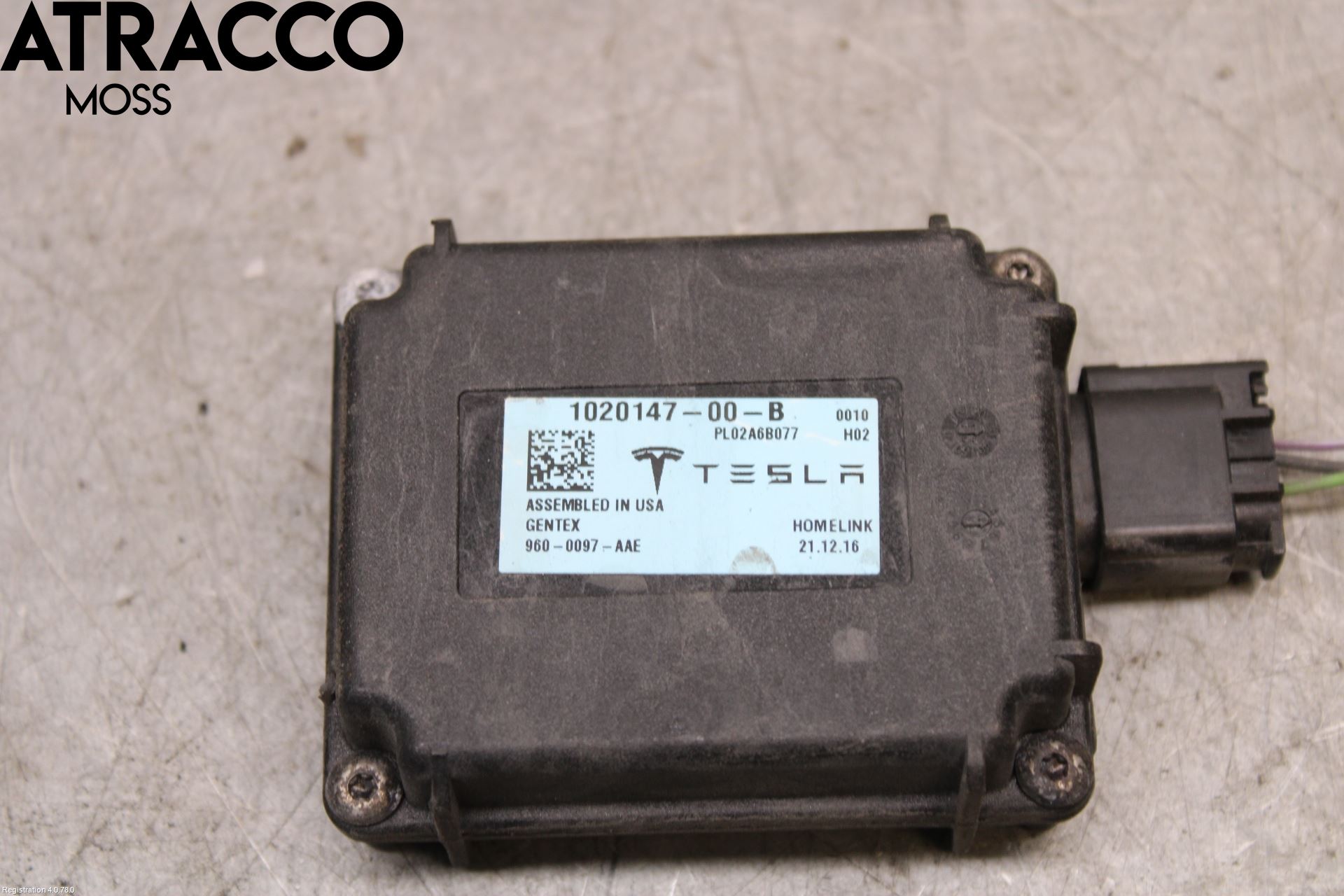 Tesla MODEL X 16- Styrenhet Övrigt