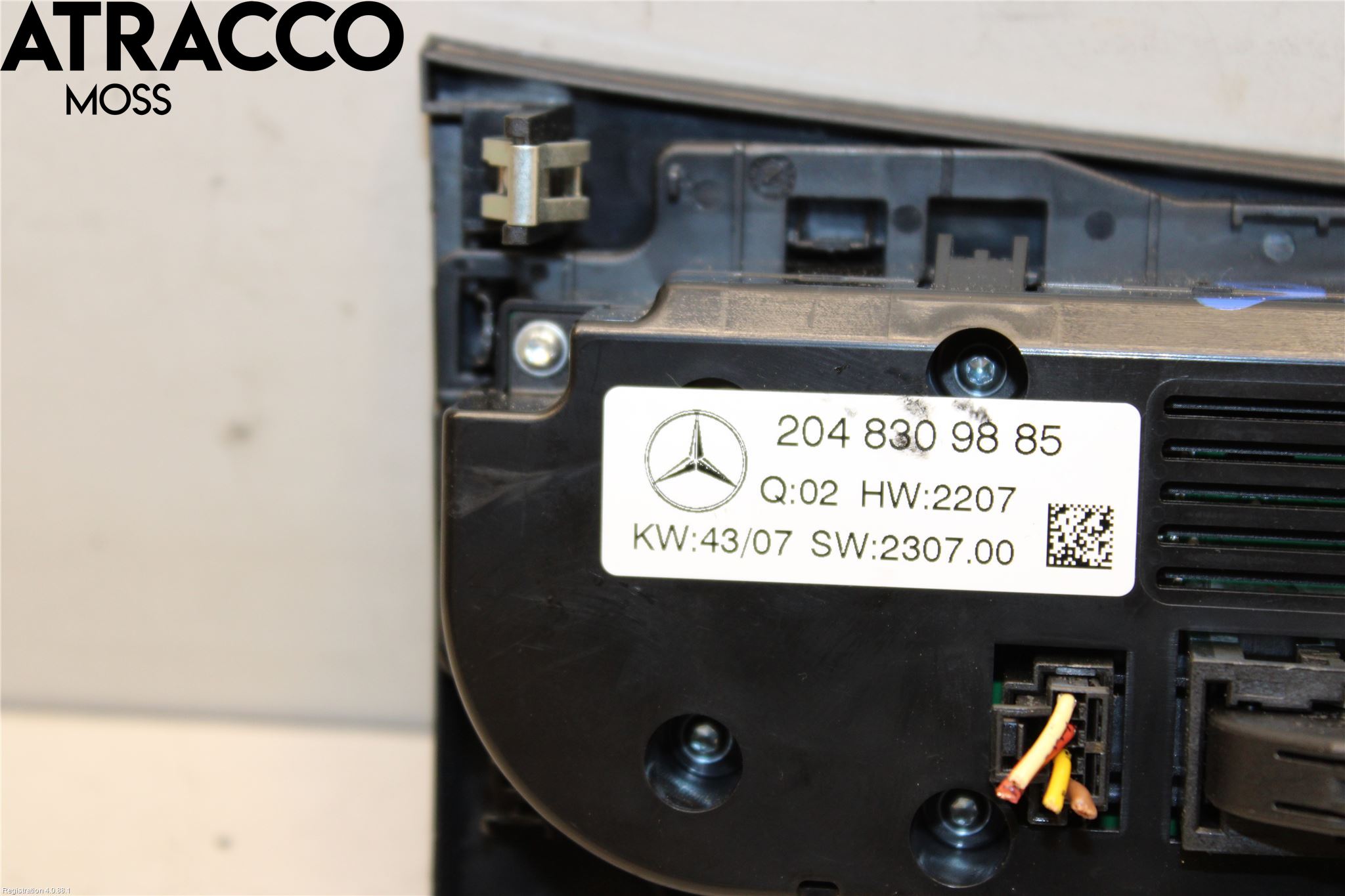 Mercedes-Benz MB C-KLASS (W204) 07-15 Ac Styrenhet Ac Manöveren