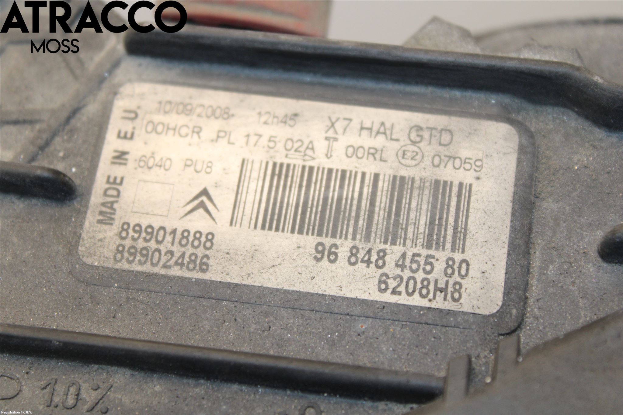 Citroen C5 08-17 Strålkastare Vänster