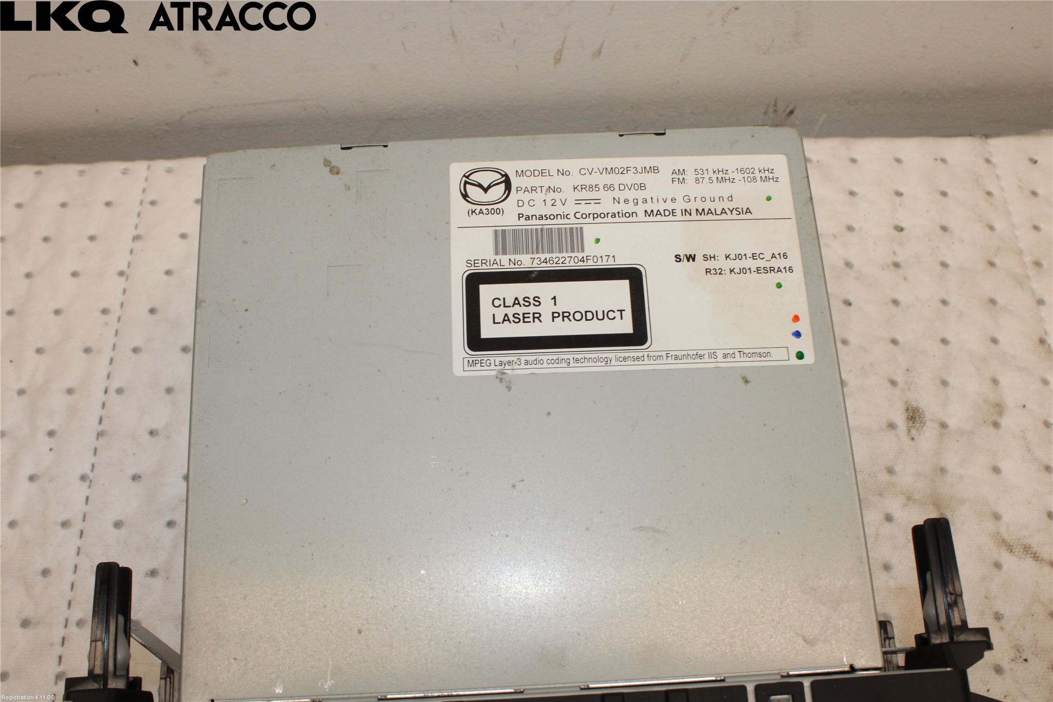 Mazda CX-5 12-17 Radio