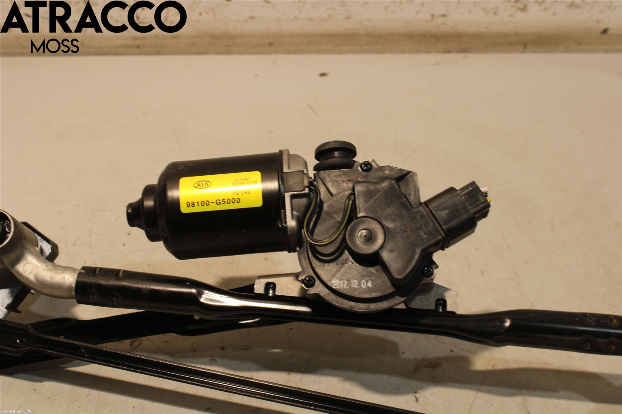 Kia NIRO (DE) 17-22 Torkarmotor Vindruta