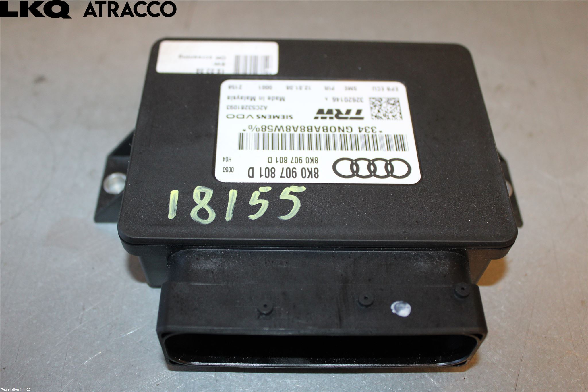 Audi A4/S4 08-11 Styrenhet Parkbroms Epb