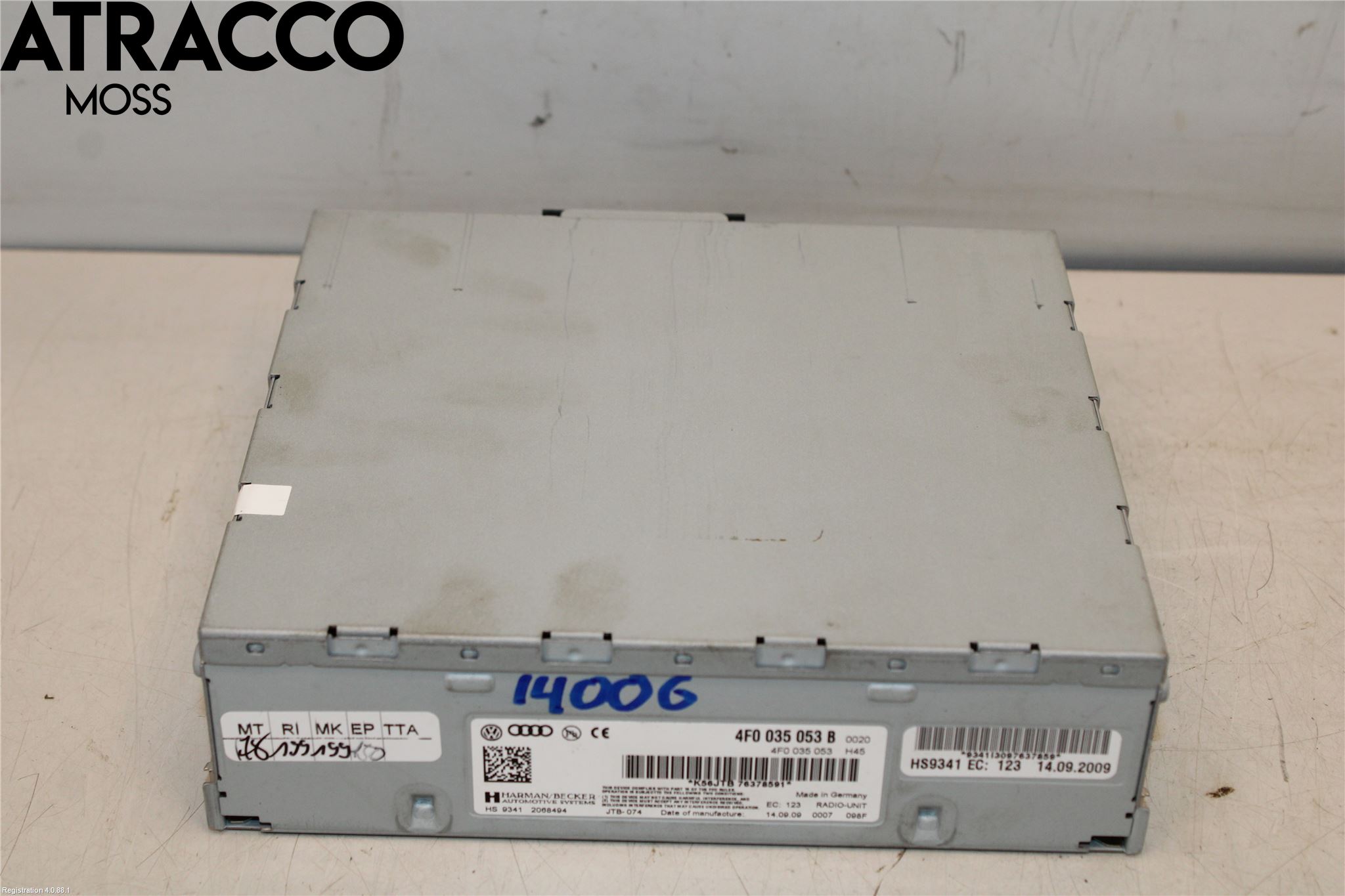 Audi A4/S4 08-11 Radio Övrigt