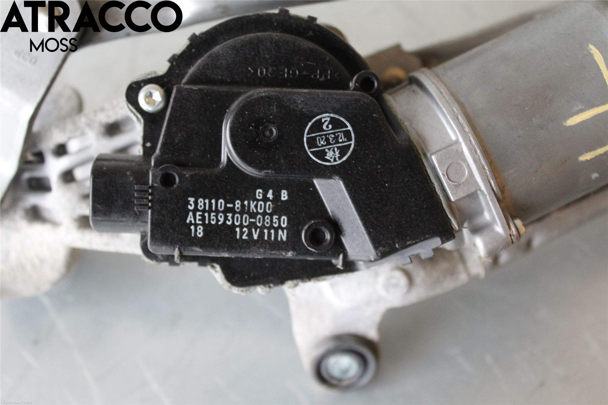 Suzuki SX4 10-13 Torkarmotor Vindruta