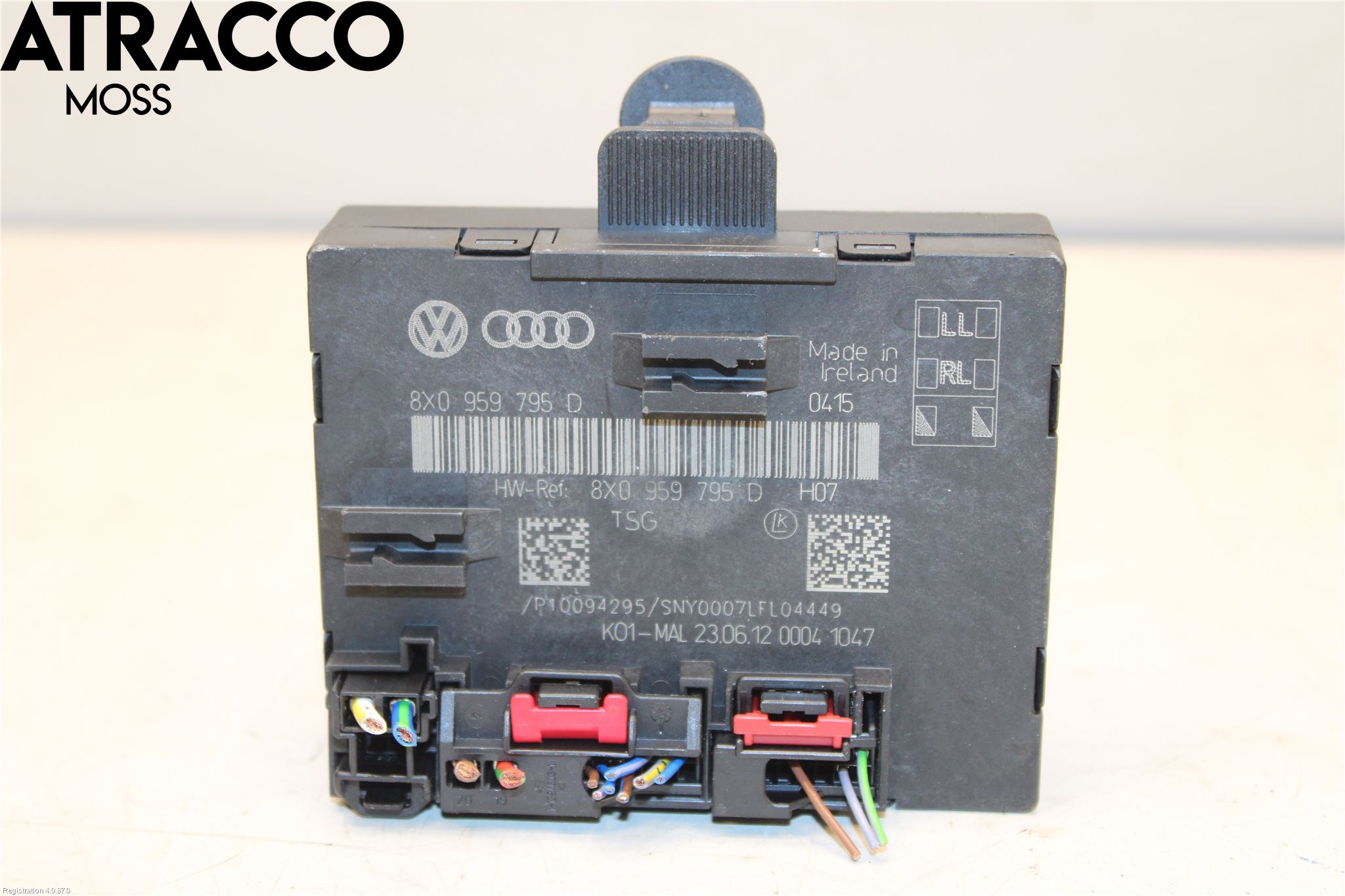 Audi A1/S1 11-18 Styrenhet Dörr