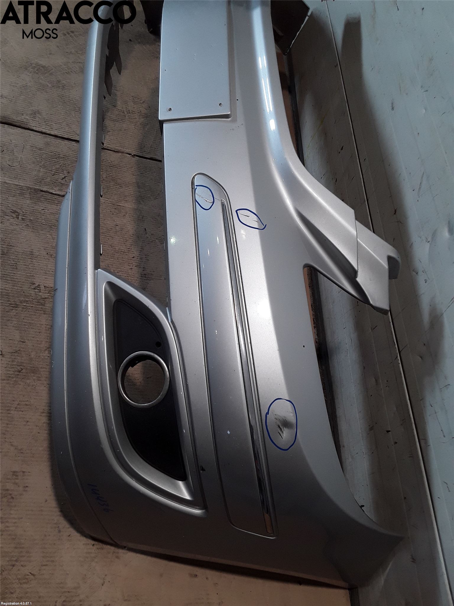 Mercedes-Benz MB B-KLASS (W245) 05-12 Stötfångare Fram