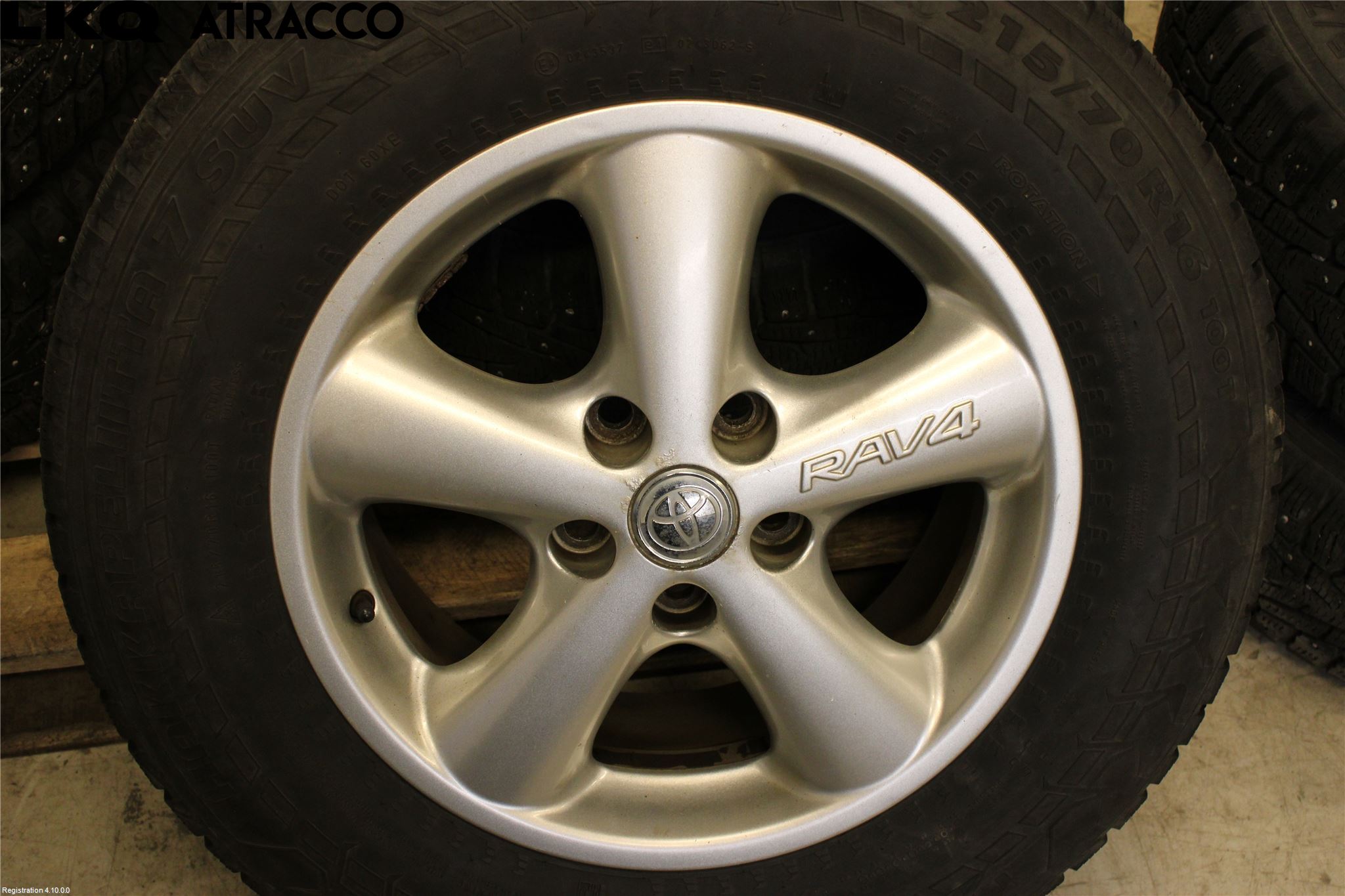 Toyota RAV 4 06-12 Vinterdäck Alumfälg 4St
