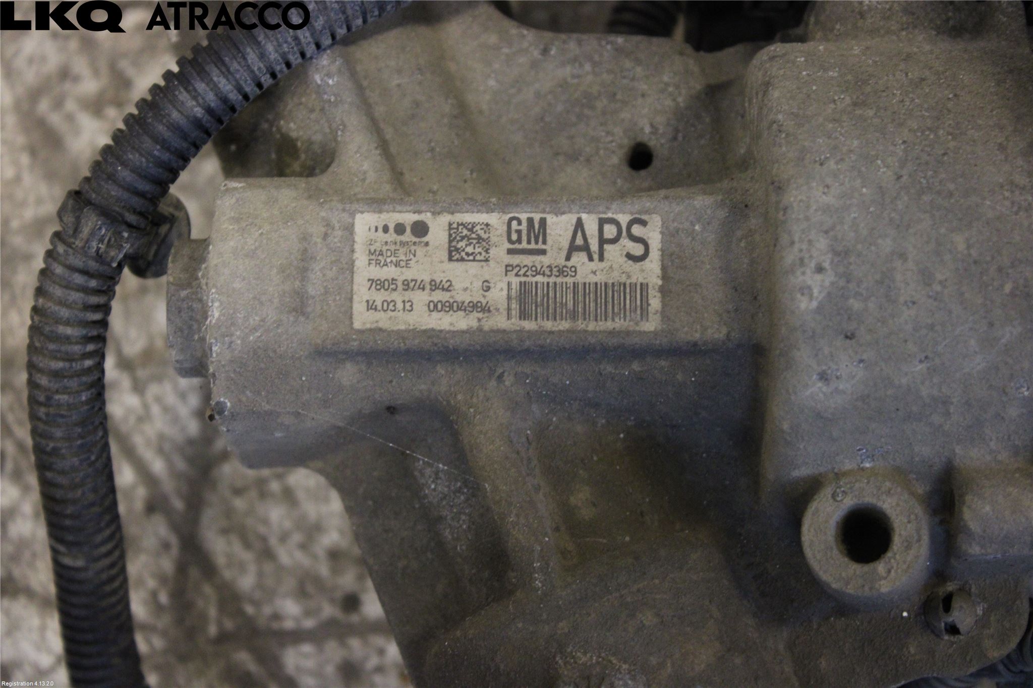 Opel ZAFIRA B 06-14 Styrväxel Servo -Snäcka