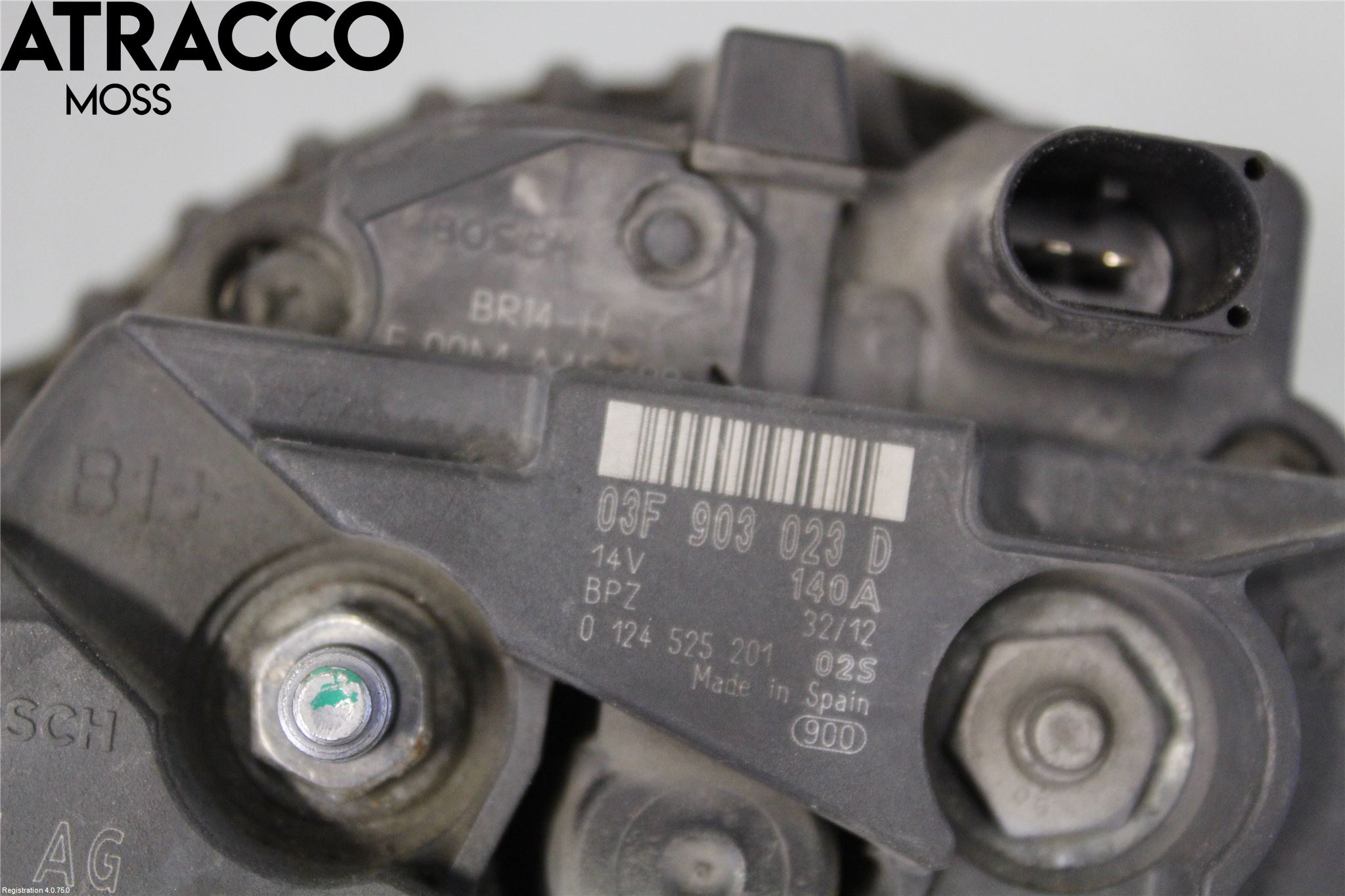 Volkswagen VW GOLF VI 09-13 Generator
