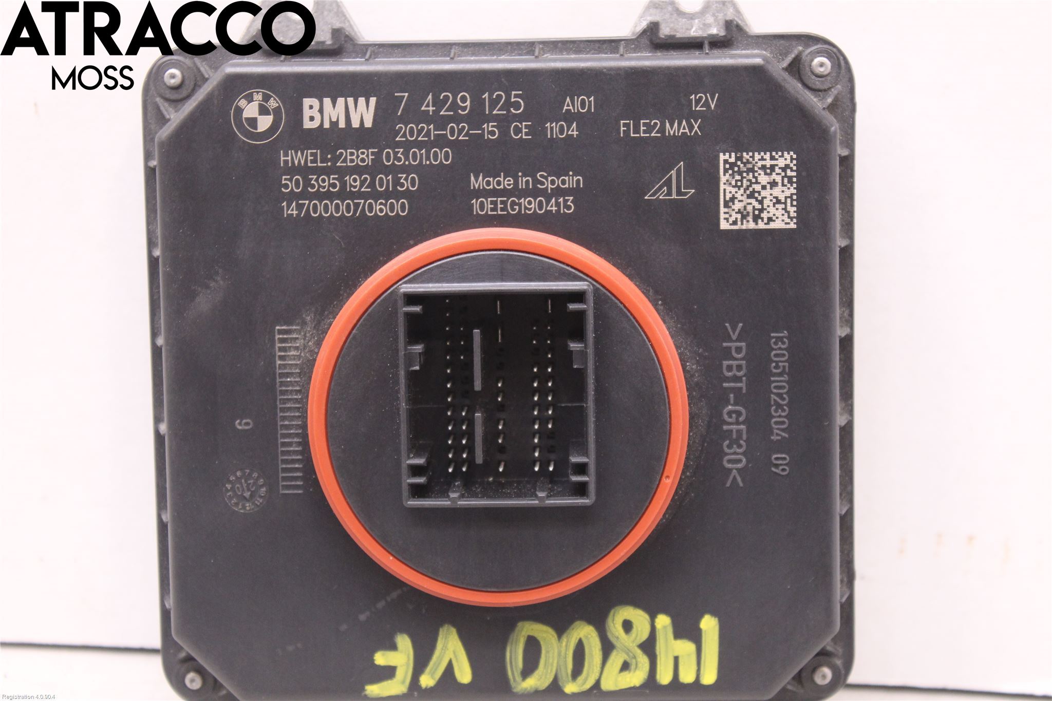 BMW i3 I01 13-22 Styrenhet Strålkastare