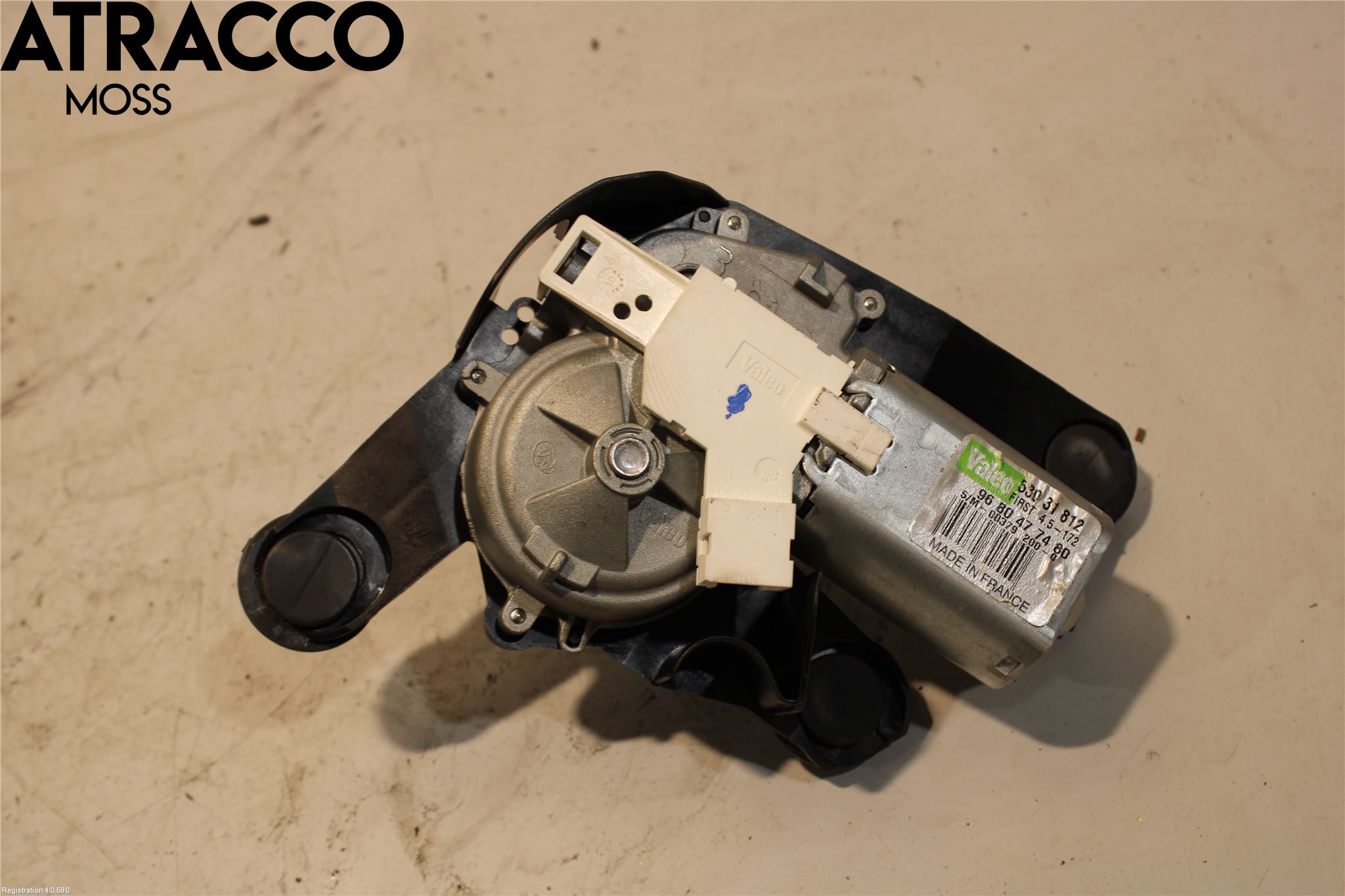 Peugeot 5008 10-16 Torkarmotor Baklucka