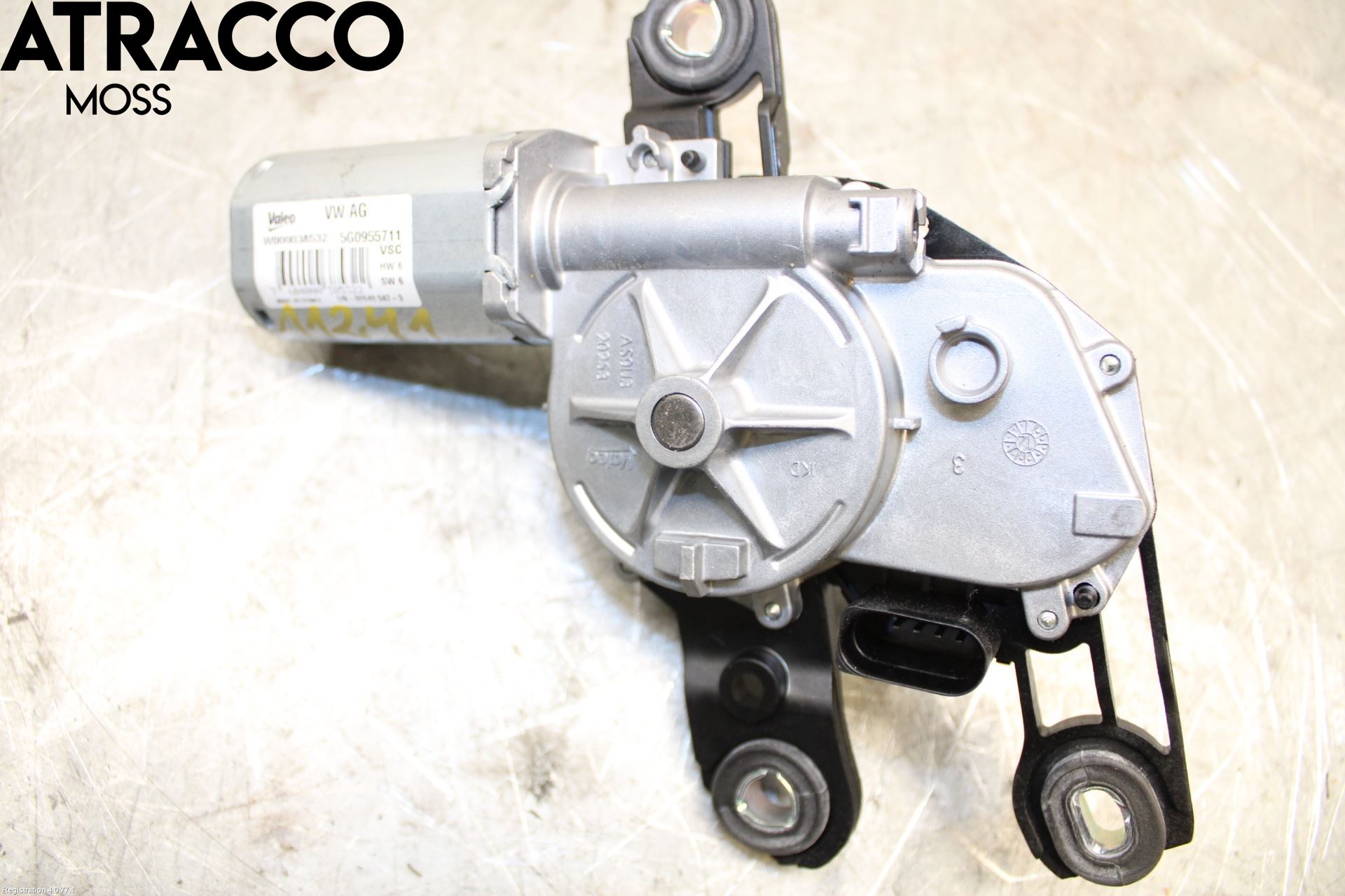 Volkswagen VW GOLF / E-GOLF VII 13-20 Torkarmotor Baklucka