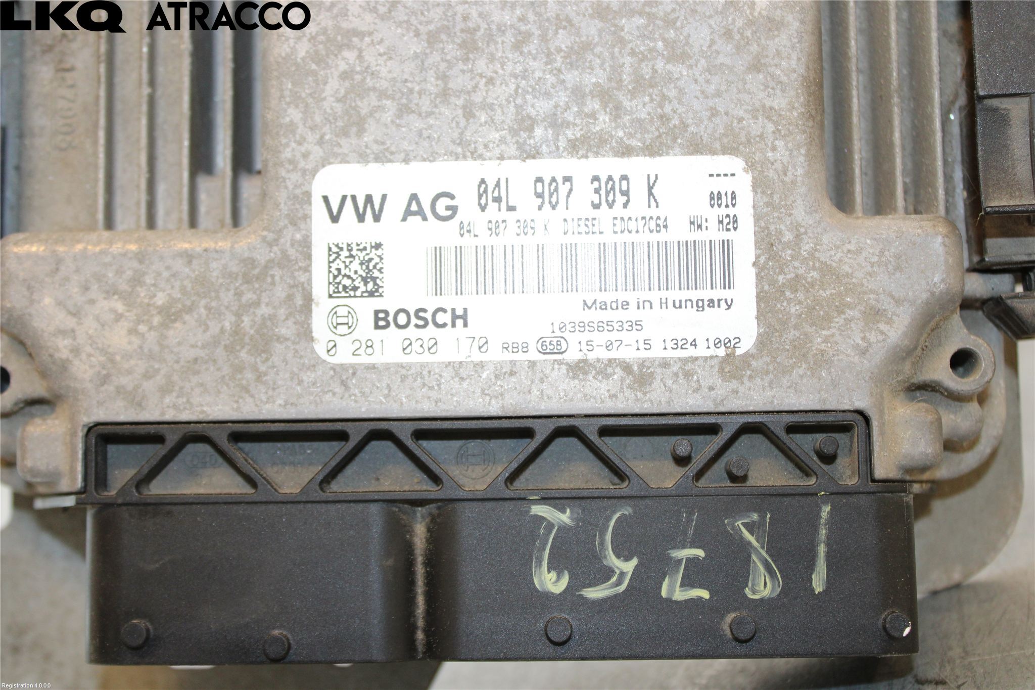Volkswagen VW CADDY 16-20 Styrenhet Insprut Bensin