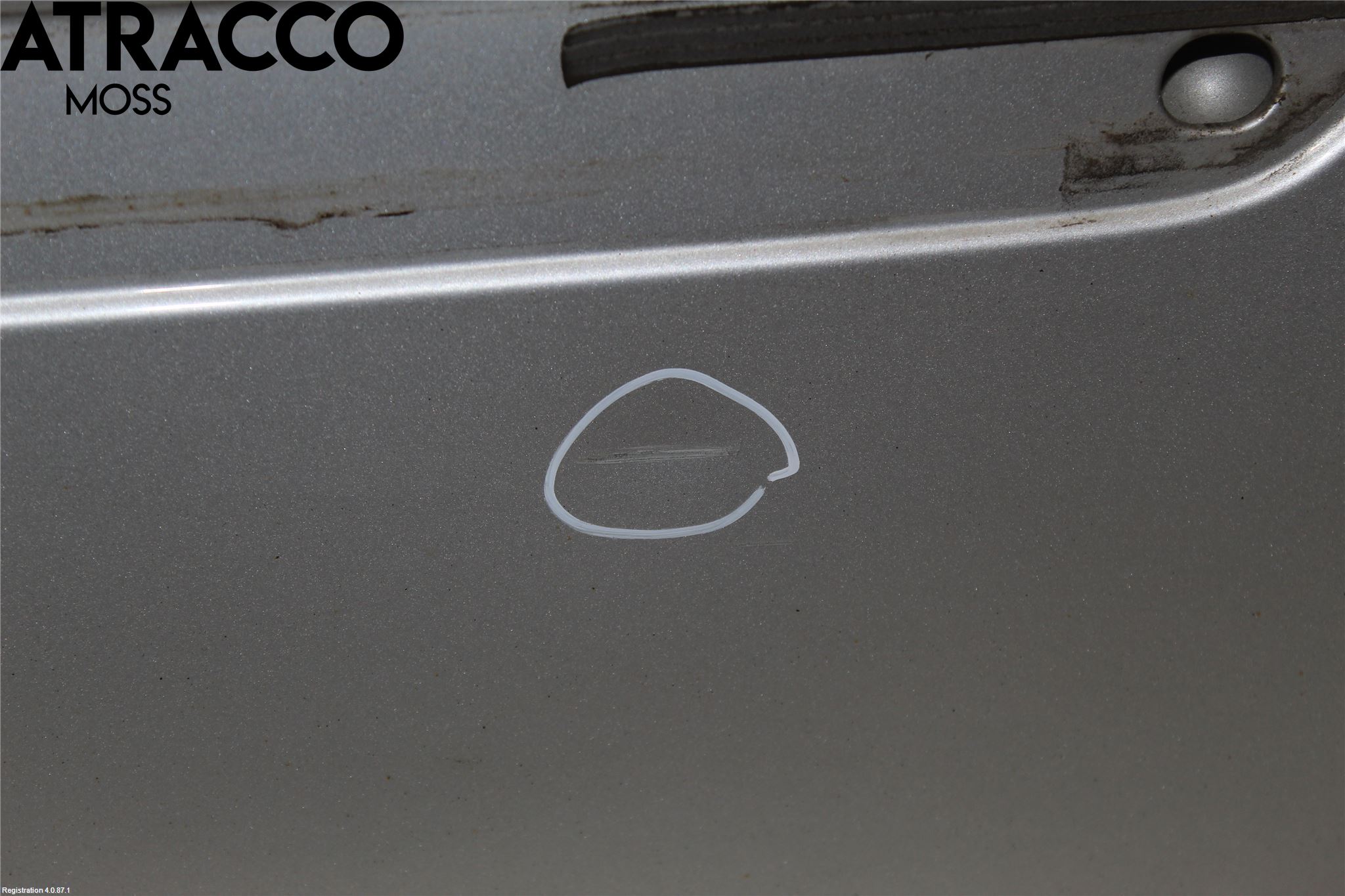 Volvo V50 04-07 Dörr Bak Vänster