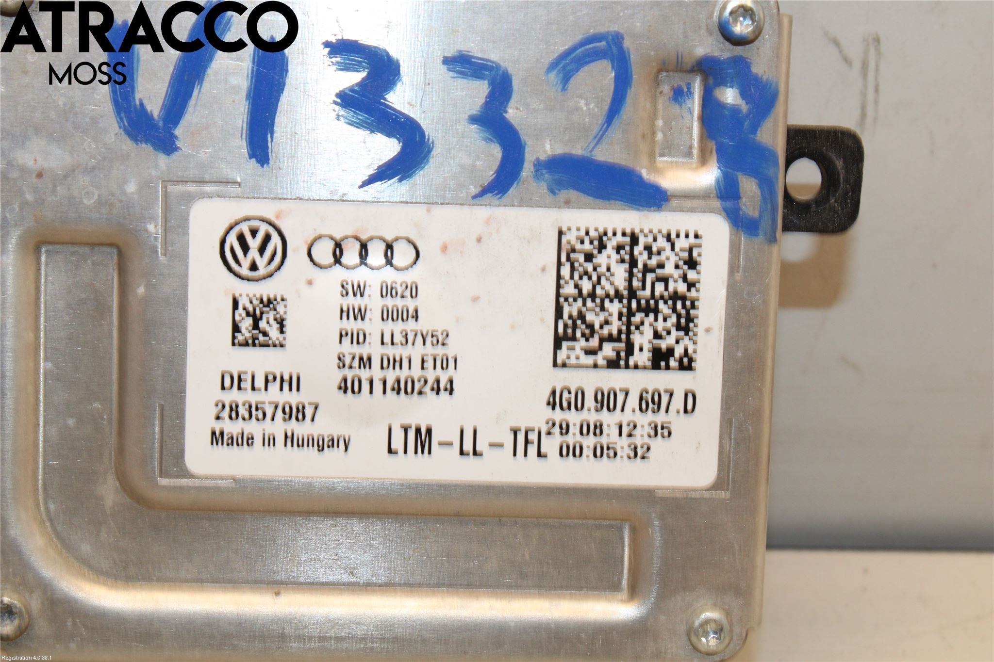 Audi Q5 09-16 Styrenhet Strålkastare