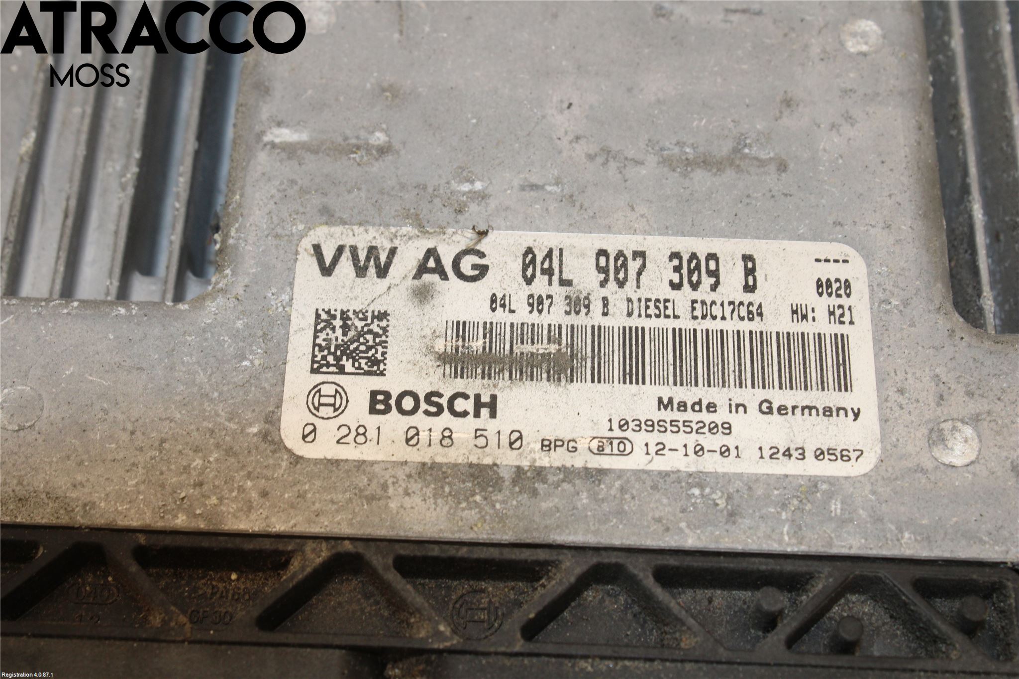 Volkswagen VW GOLF / E-GOLF VII 13-20 Styrenhet Inspump Diesel