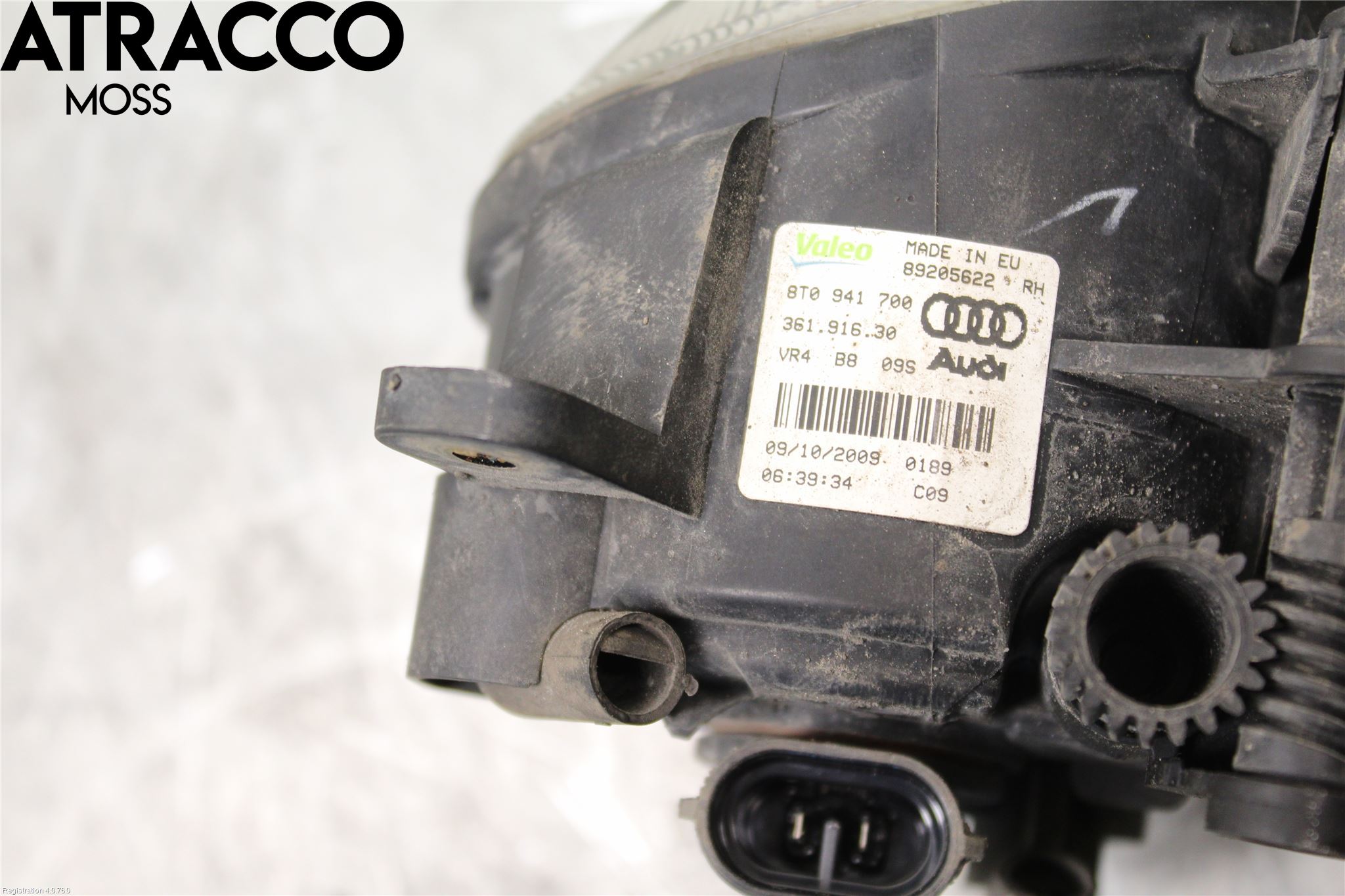 Audi A4/S4 08-11 Dimljus-Varselljus Fram