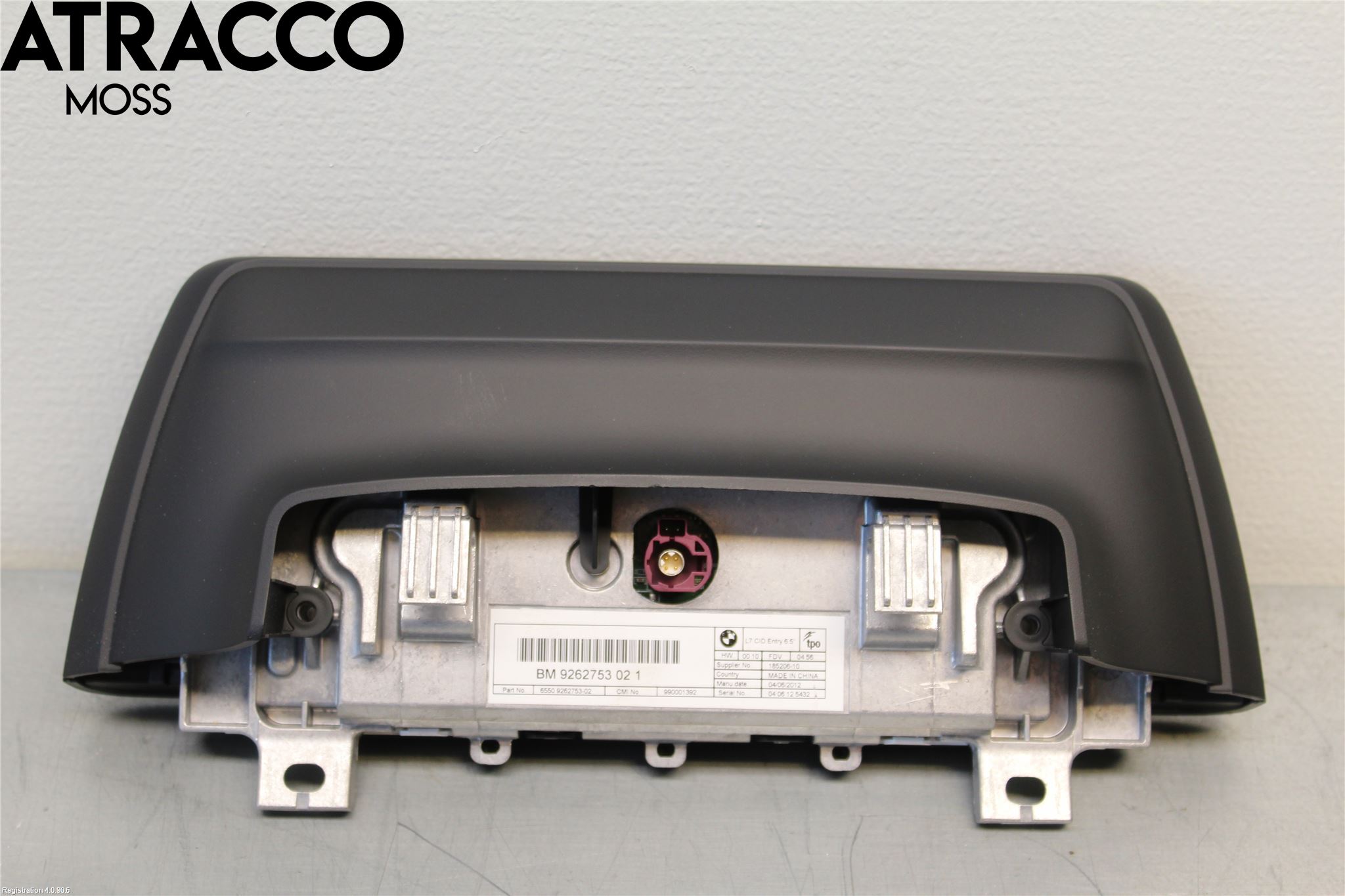 BMW 3 F30/F31/F80 12-19 Multifunktionsdisplay