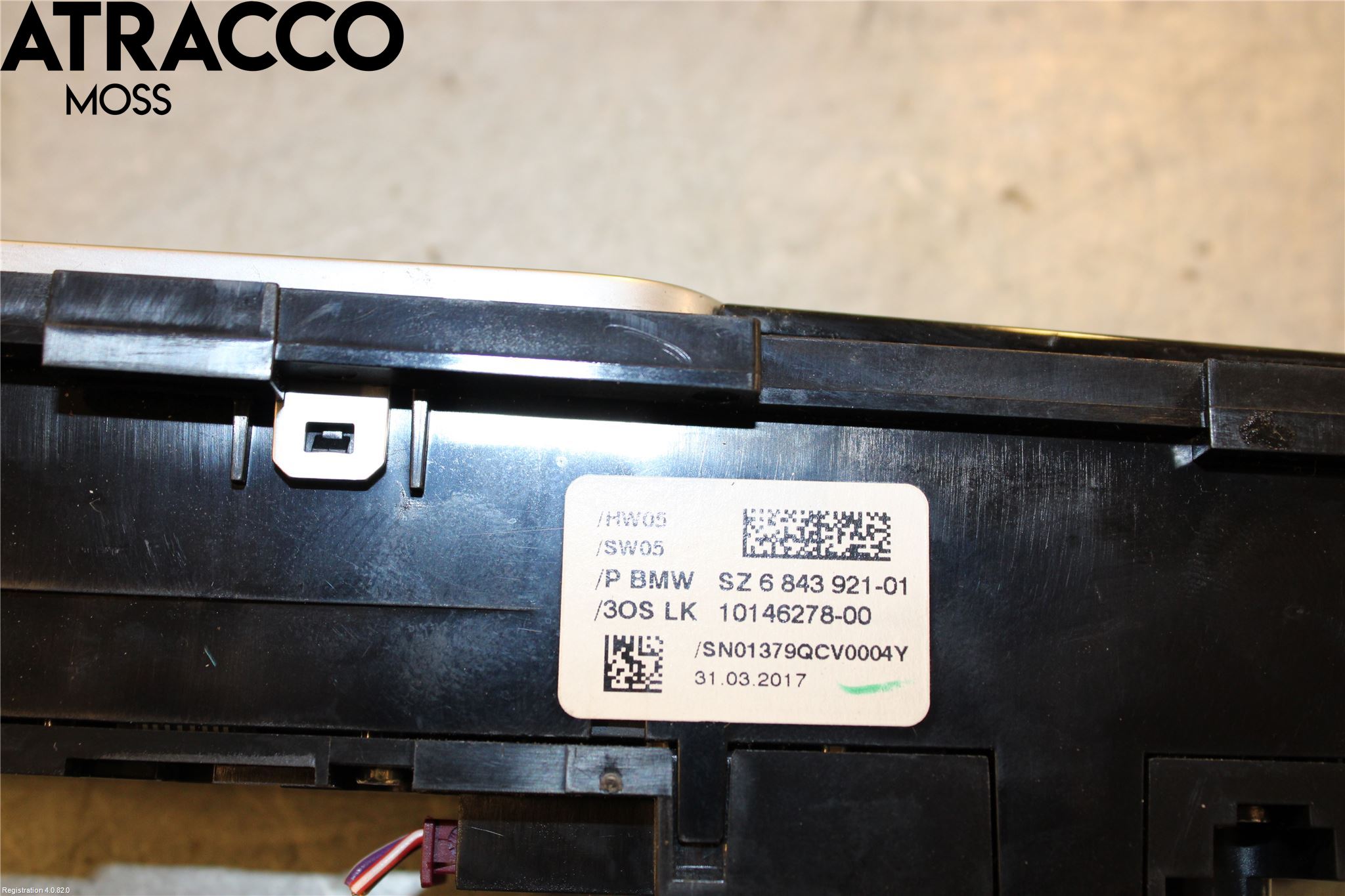 BMW 5 G30/G31/F90 17-23 Strömställare Multifunktion