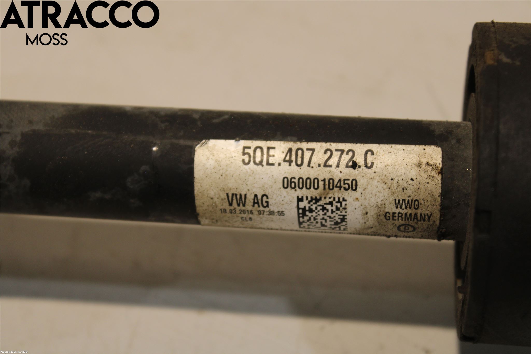 Volkswagen VW GOLF / E-GOLF VII 13-20 Drivaxel Fram Höger