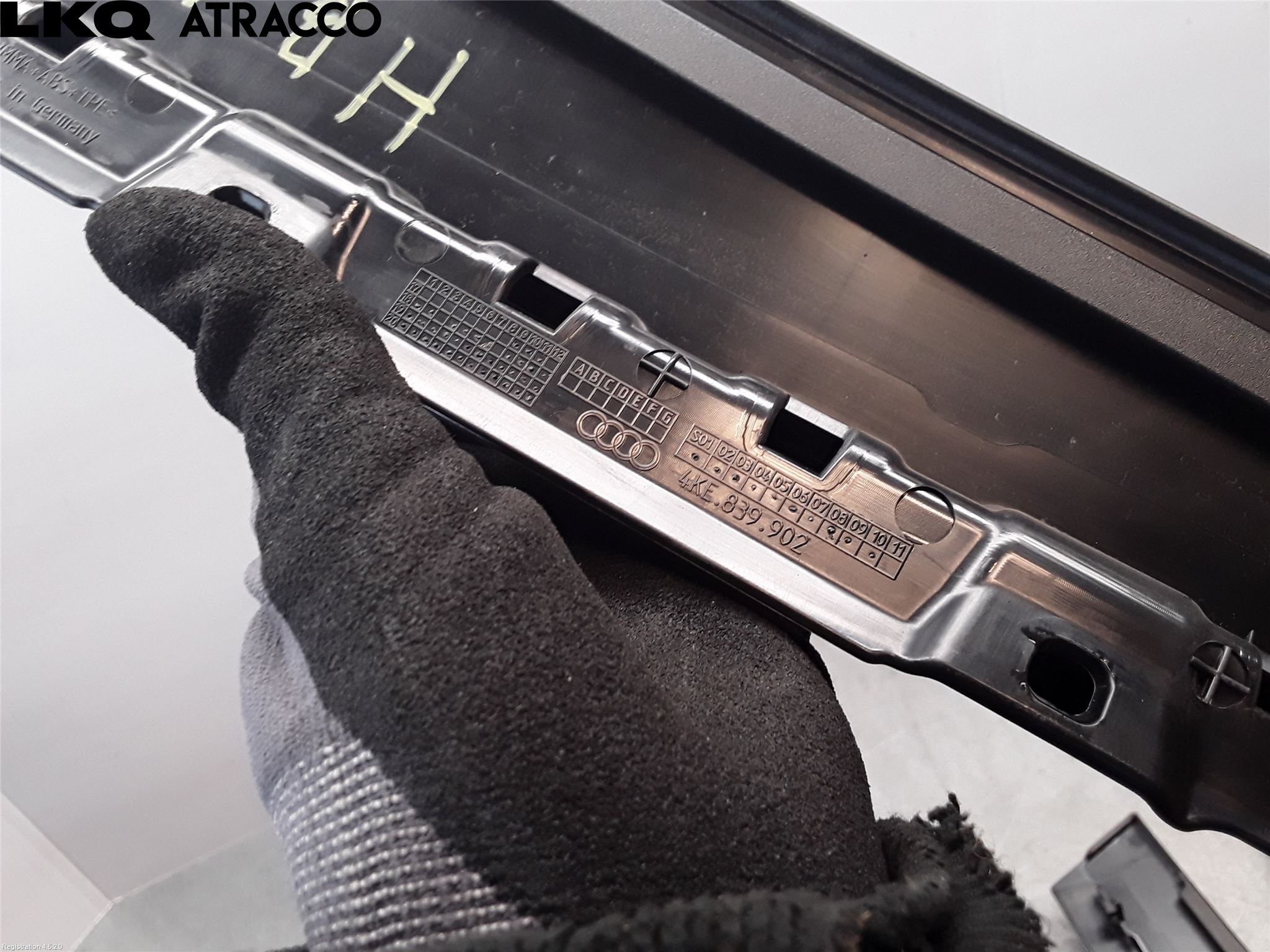 Audi E-TRON, S GE 19- Instrumentbräda Inlägg-Dekorlist