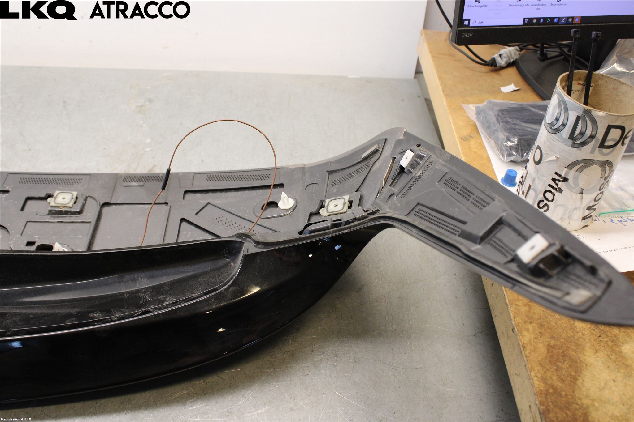 BMW 2 F45 Active Tourer 14-21 Spoiler Baklucka