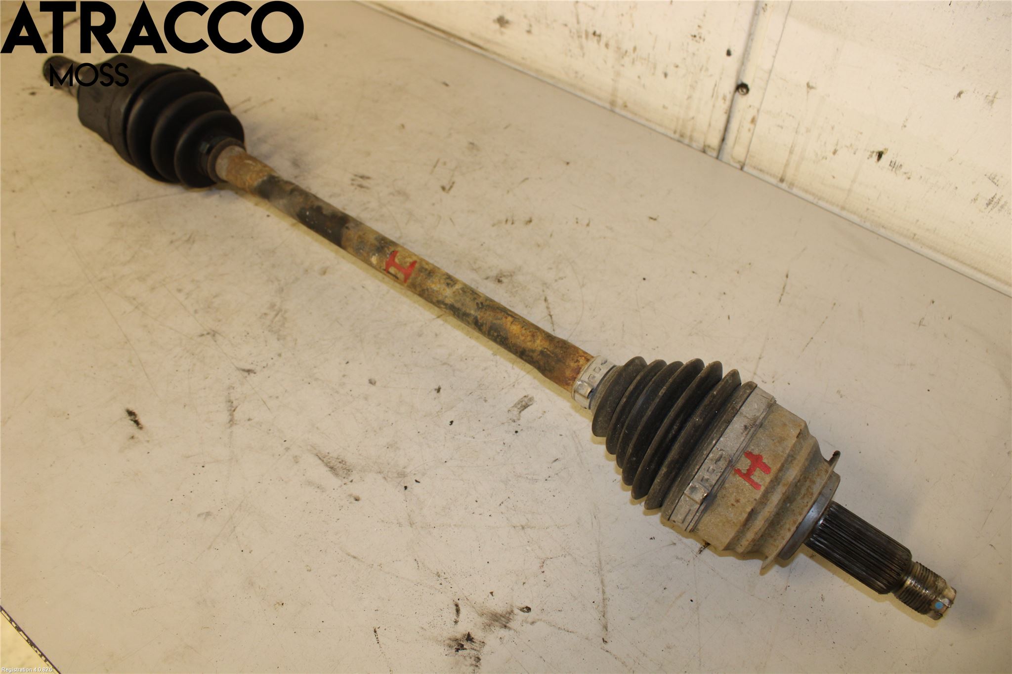 Subaru IMPREZA III 08-11 Drivaxel Fram Höger