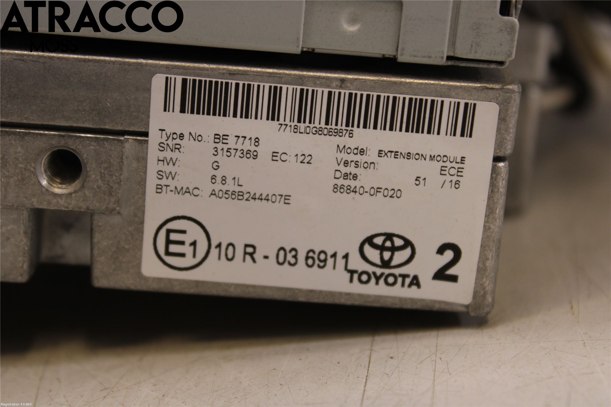 Toyota AURIS 13-19 Cd Radio - Multimediapanel
