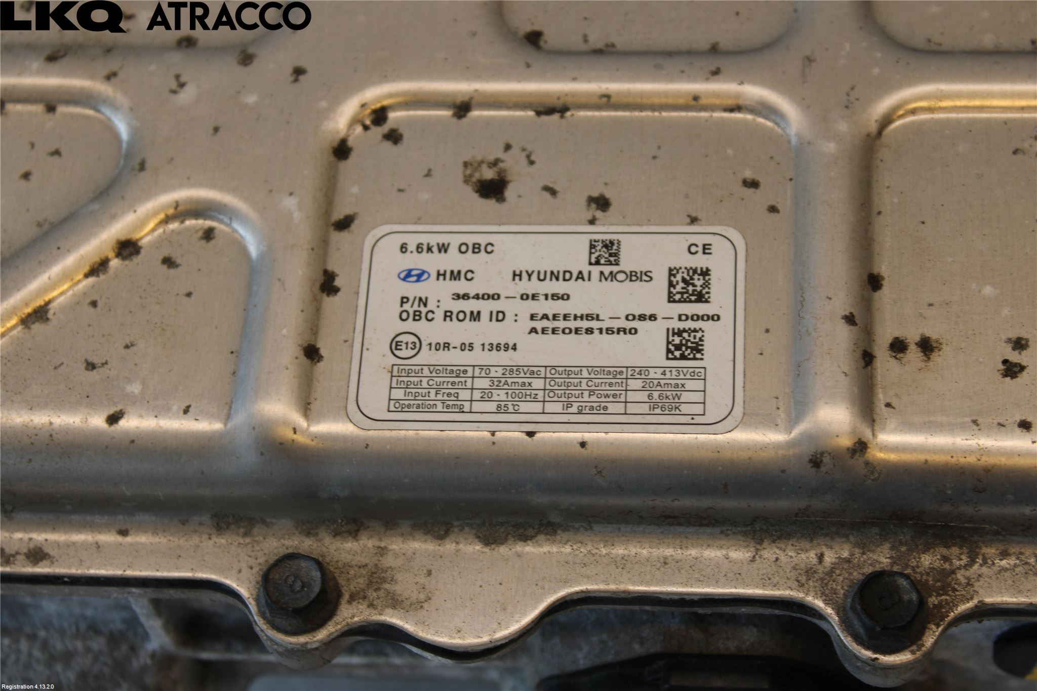 Hyundai IONIQ AE 17-22 Batteriladdare Högspänning