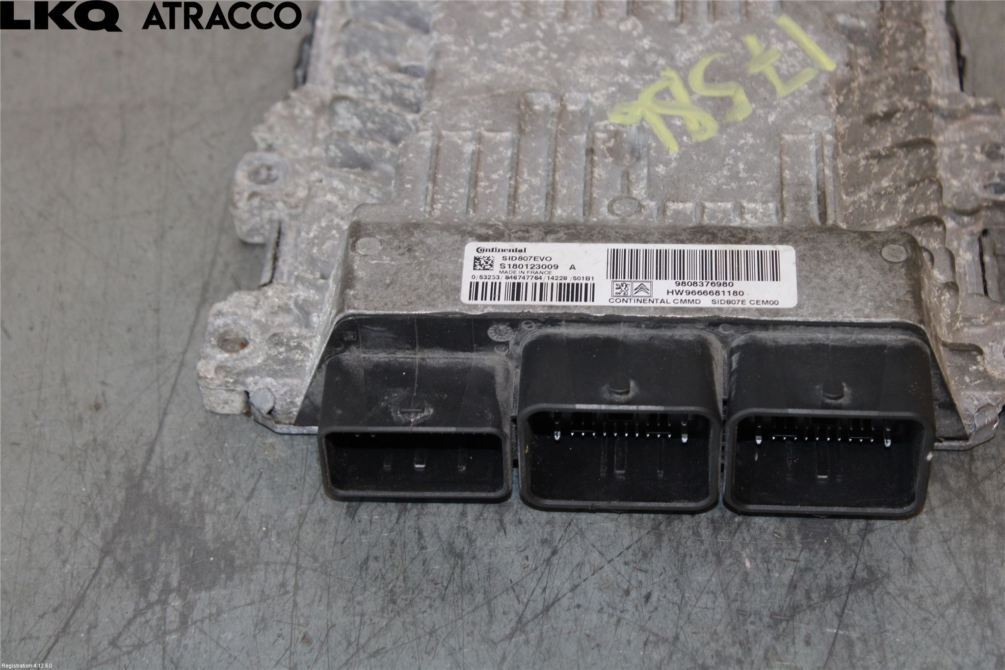 Citroen C4 GRAND PICASSO 14-18 Styrenhet Insprut Bensin