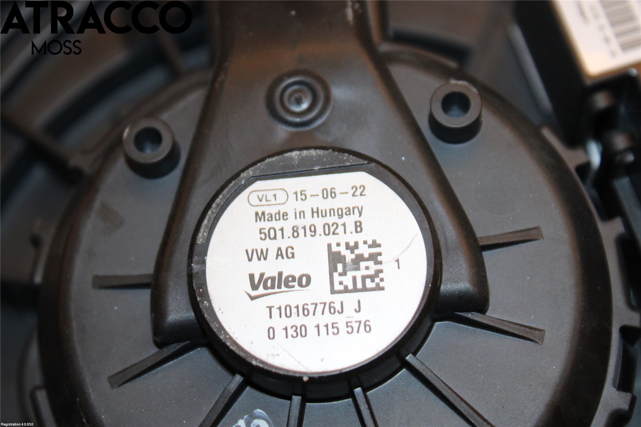 Volkswagen VW GOLF / E-GOLF VII 13-20 Ac Värmefläkt