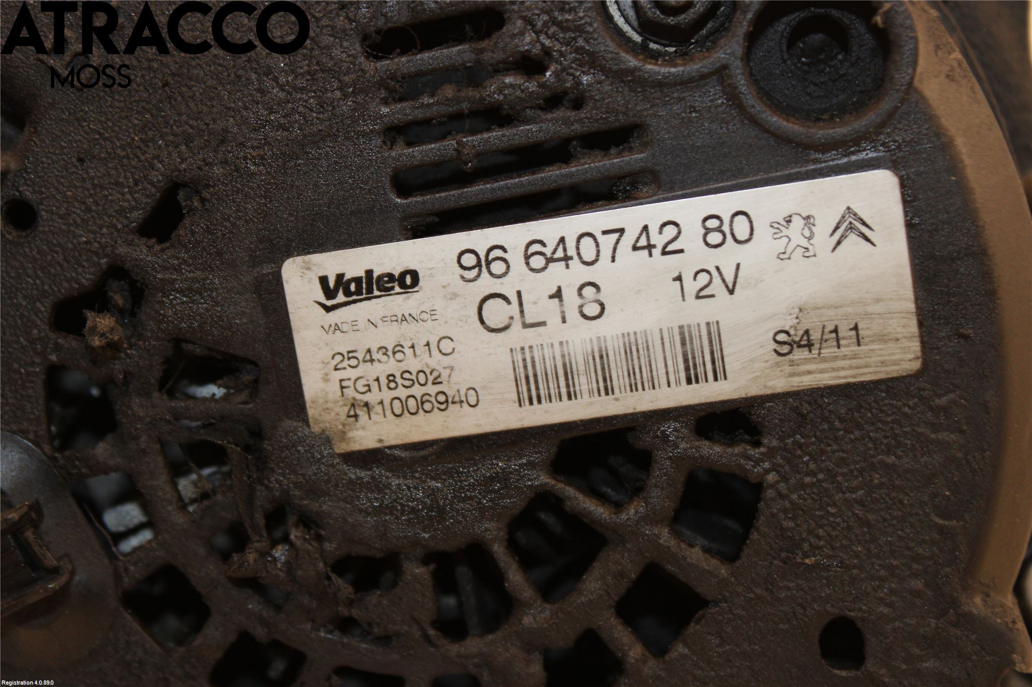 Peugeot 3008 09-16 Generator