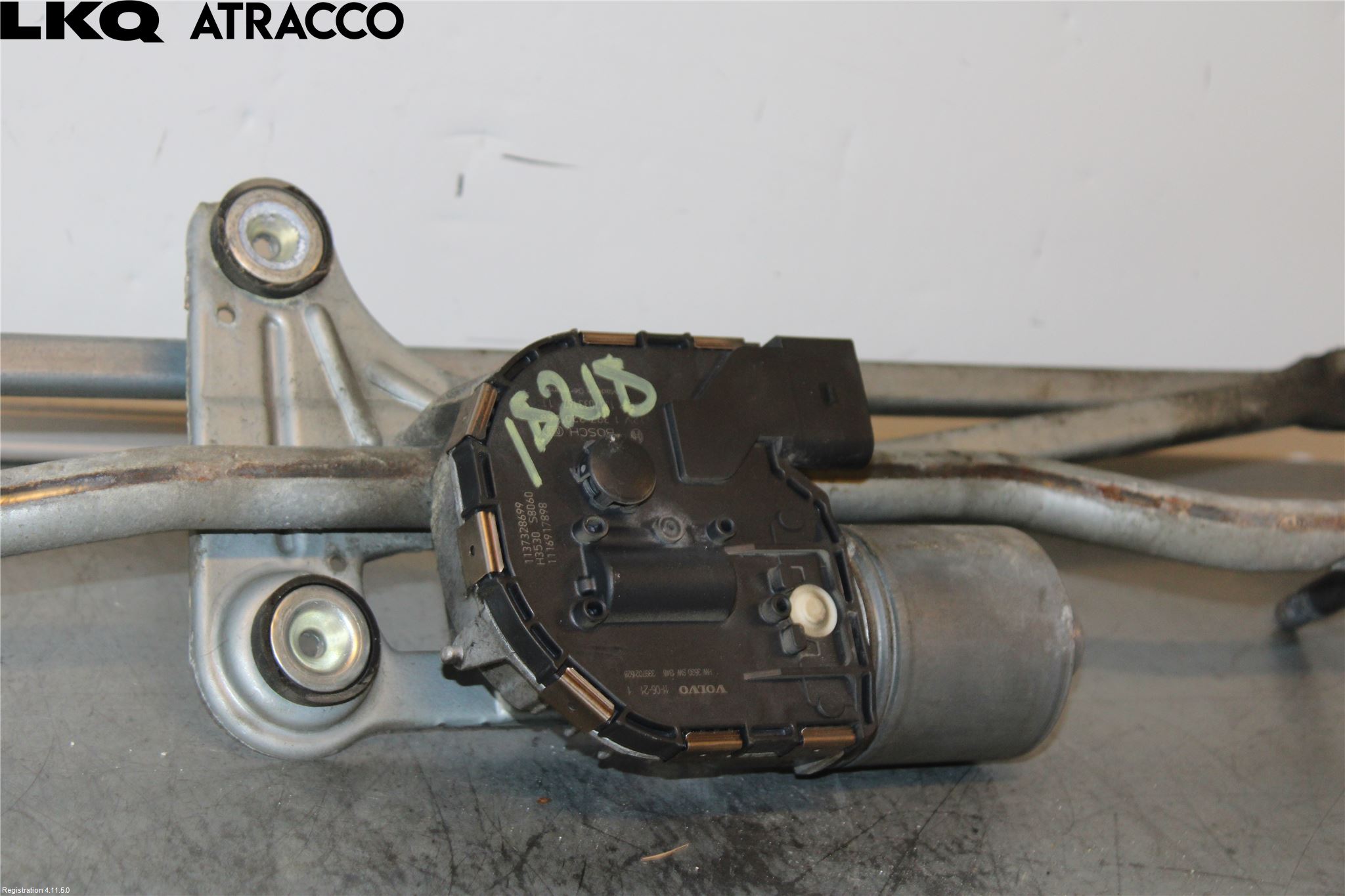 Volvo V70 08-13 Torkarmotor Vindruta