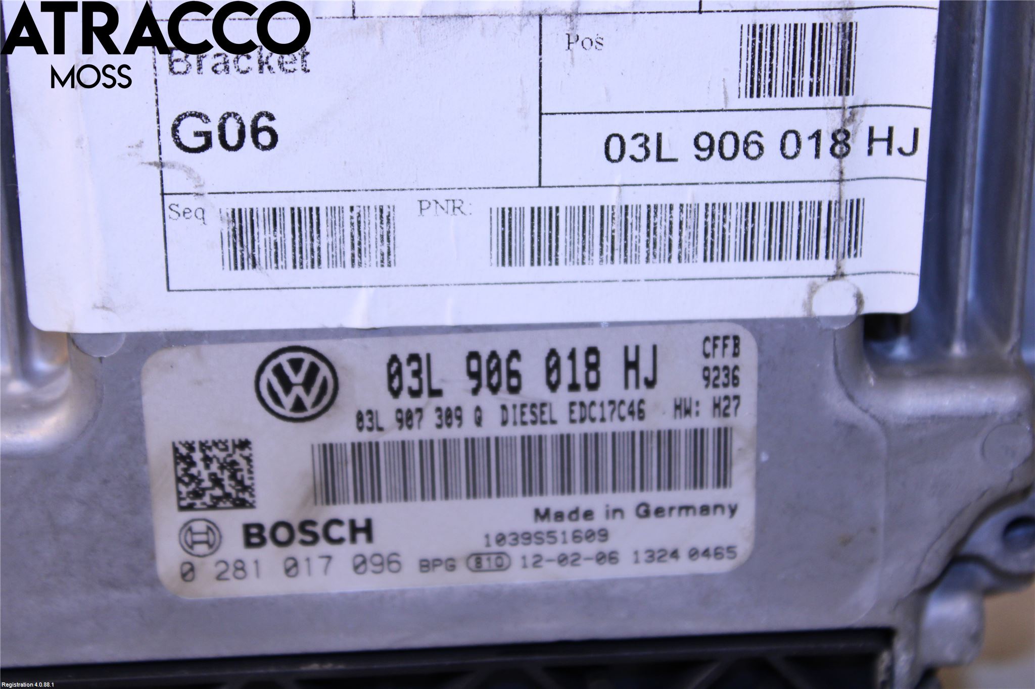 Volkswagen VW SHARAN 11- Styrenhet Insprut Bensin