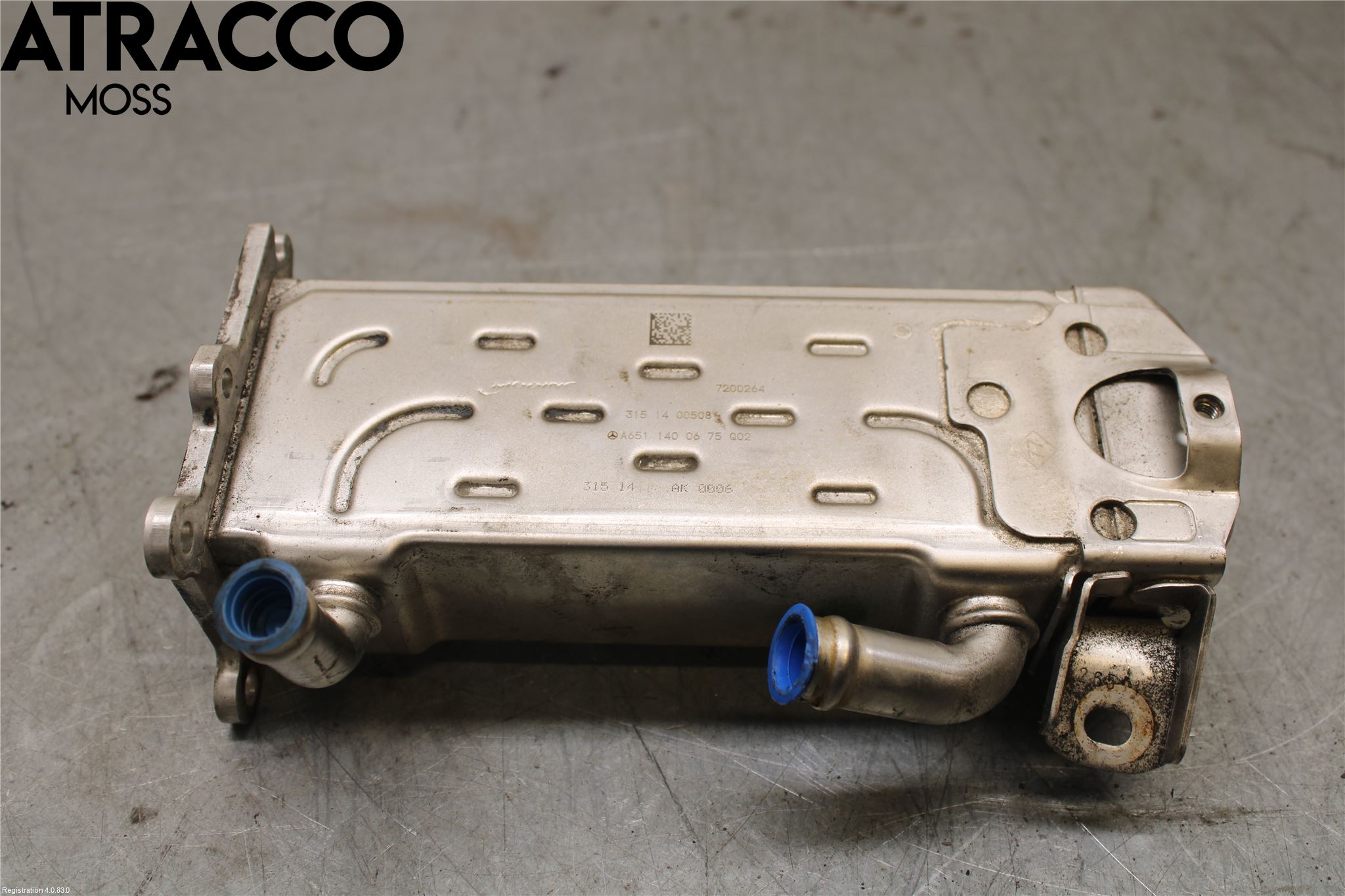 Mercedes-Benz MB E-KLASS (W212) 09-16 Avgaskylare