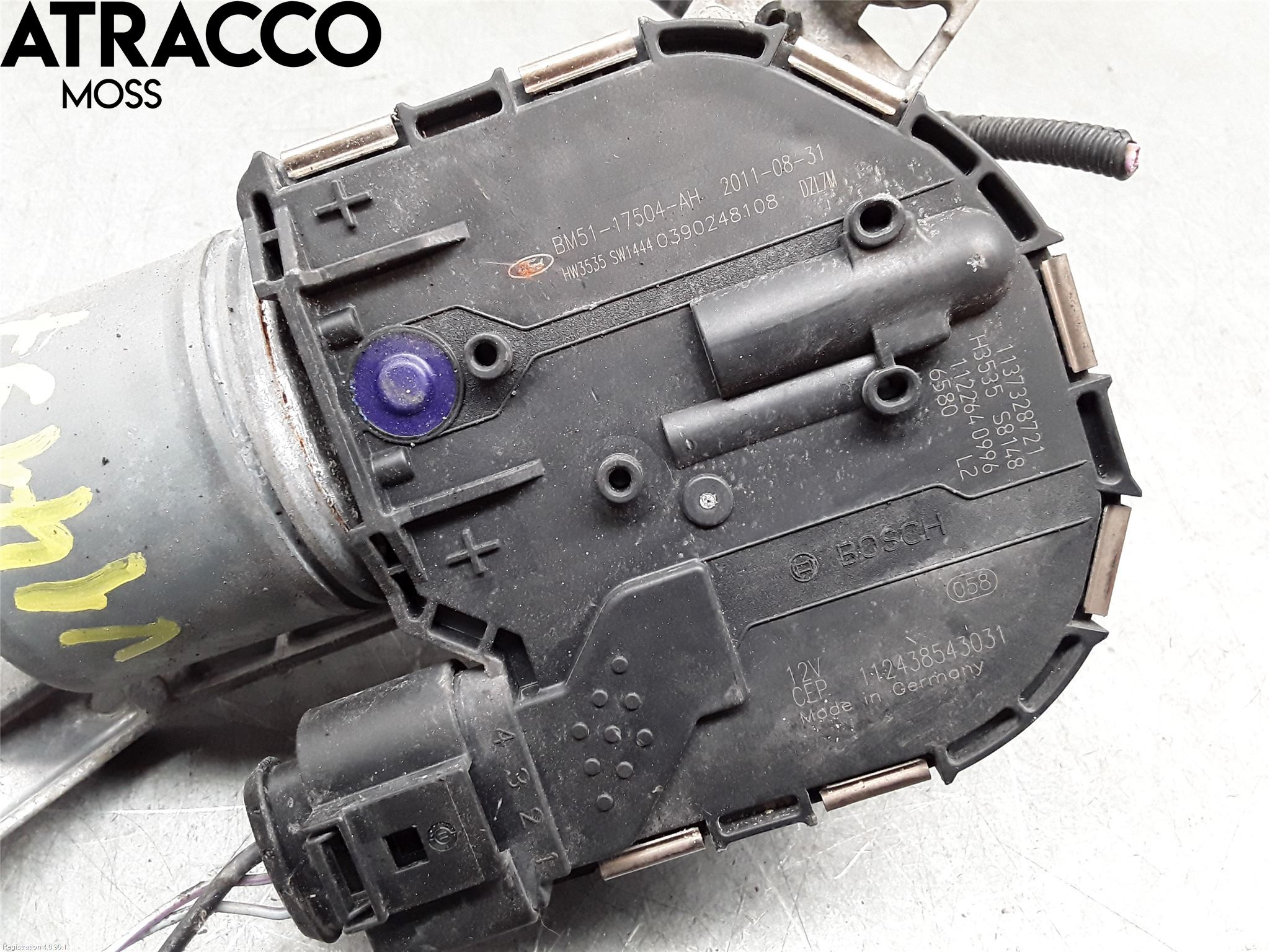 Ford FOCUS 11-14 Torkarmotor Vindruta