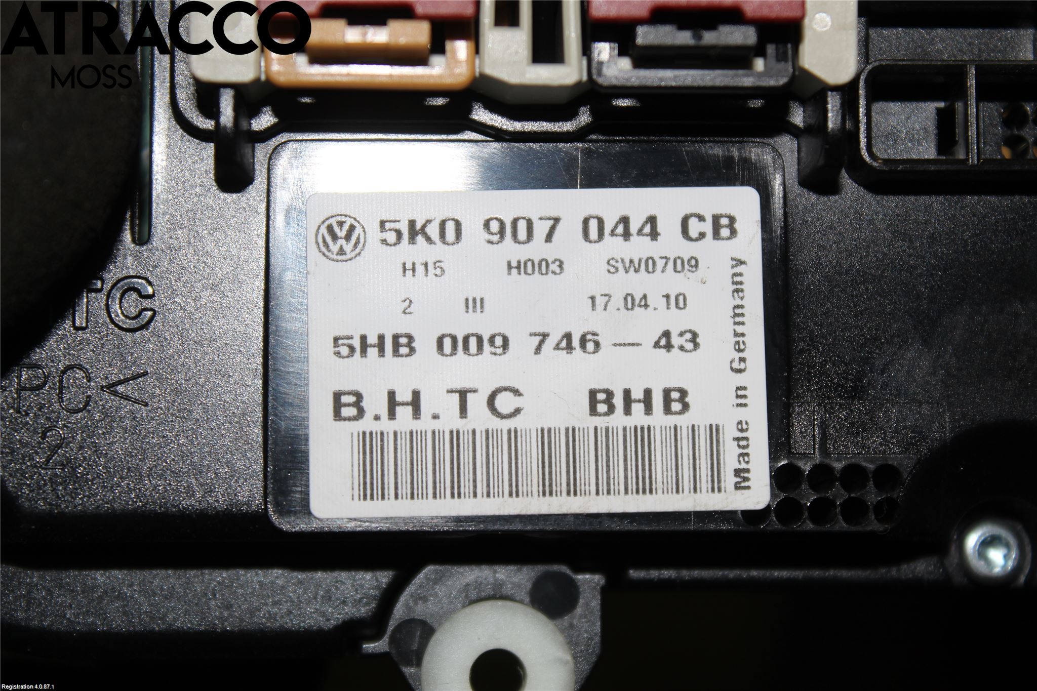 Volkswagen VW TIGUAN 07-16 Ac Styrenhet Ac Manöveren