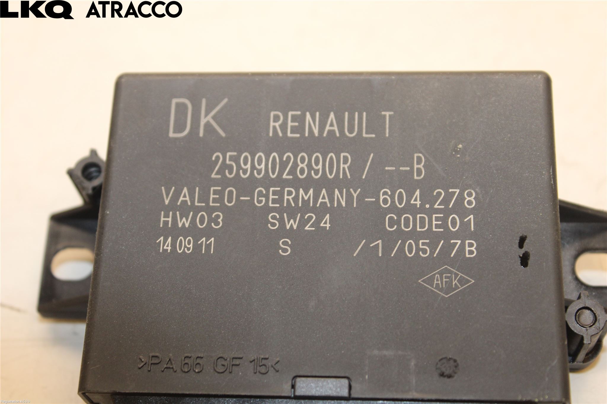 Renault MEGANE III 09-15 Styrenhet Nyckellöst System