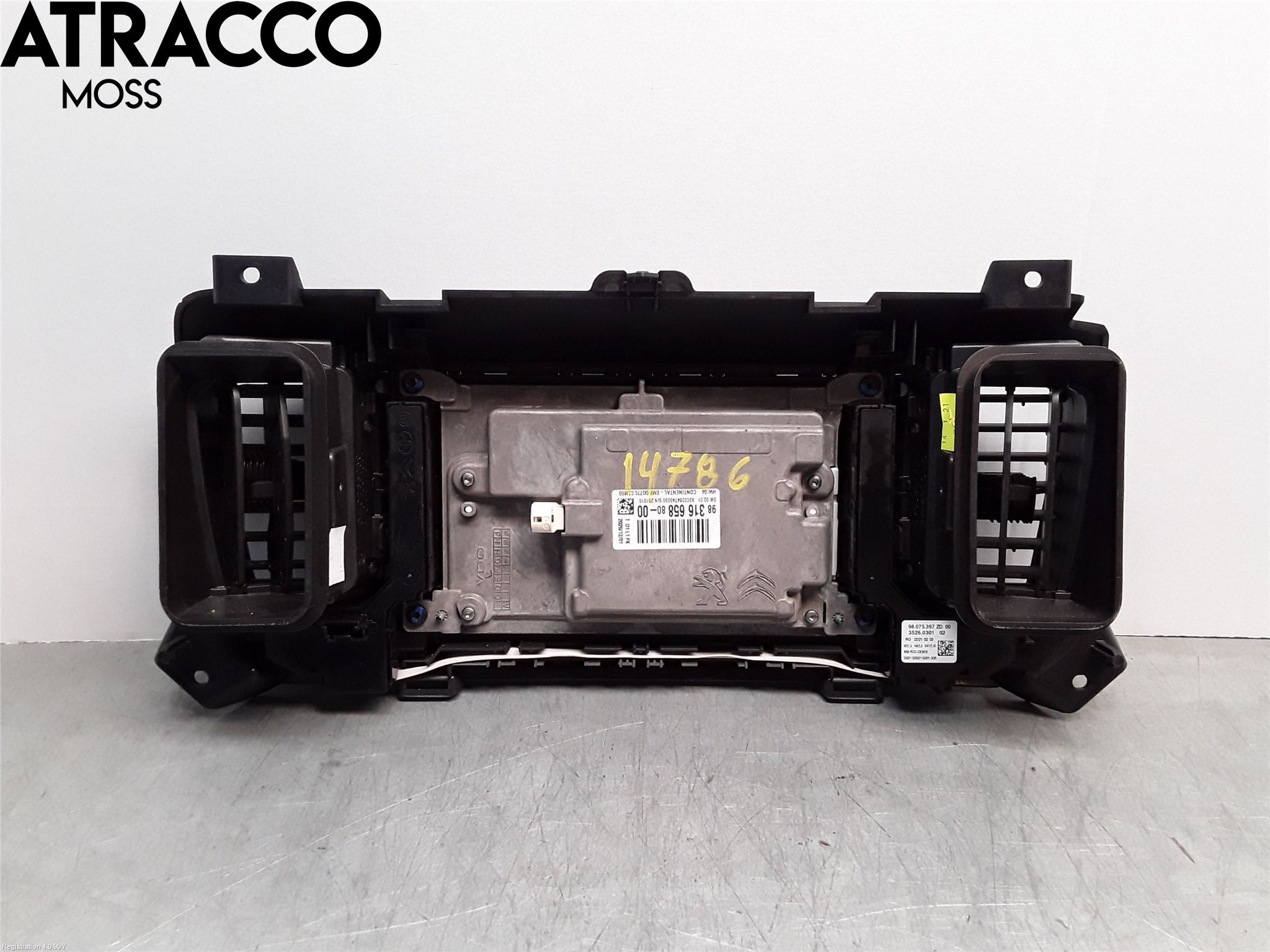 Toyota PROACE II 16- Multifunktionsdisplay