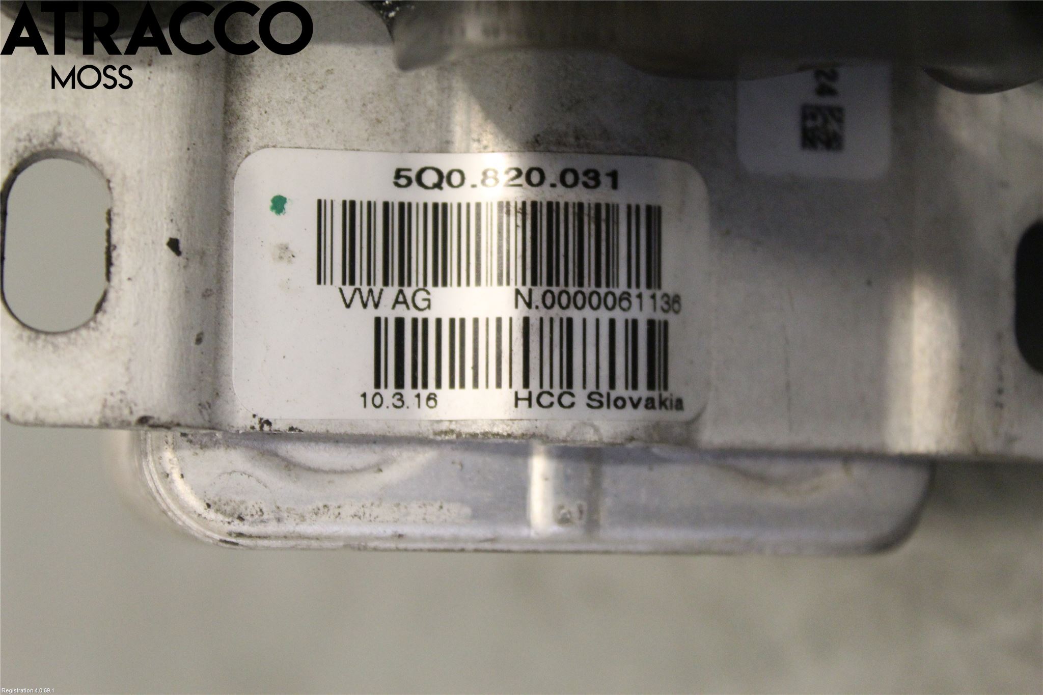 Volkswagen VW GOLF / E-GOLF VII 13-20 Värme Cellpaket Komp