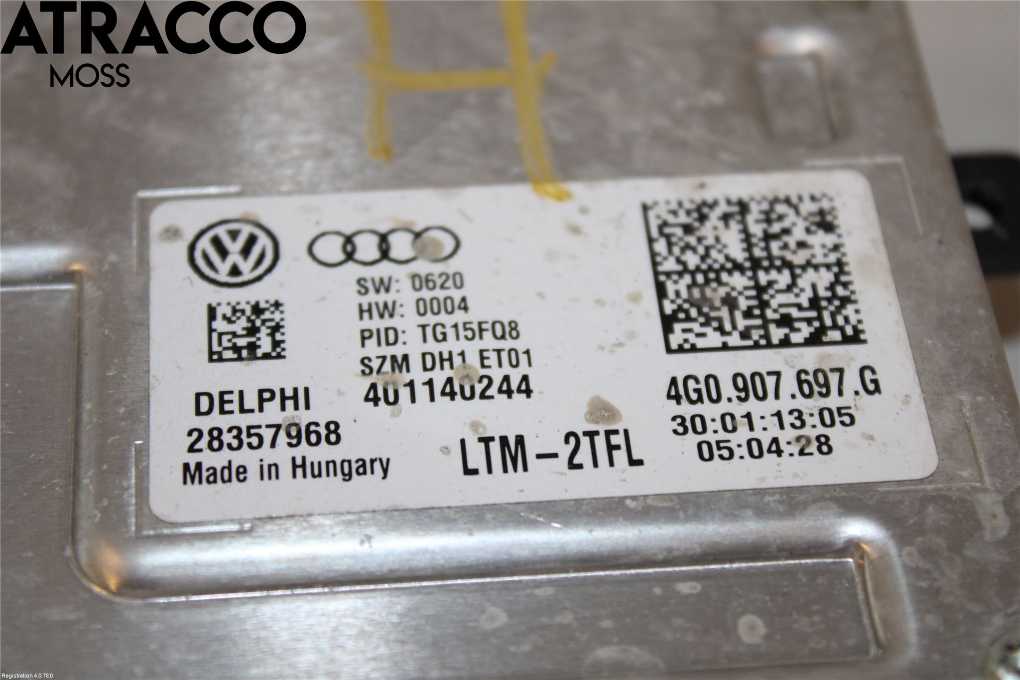 Volkswagen VW GOLF / E-GOLF VII 13-20 Styrenhet Strålkastare