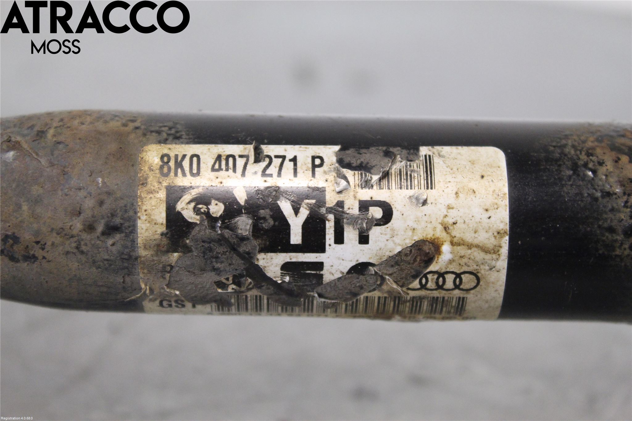 Audi A4/S4 08-11 Drivaxel Fram Vänster