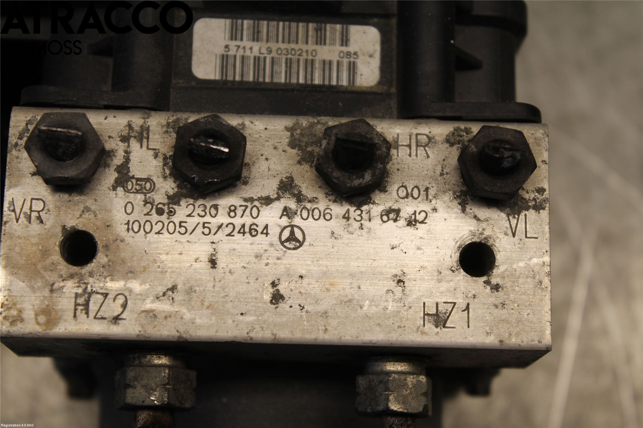 Mercedes-Benz MB A-KLASS (W169) 04-12 Abs Hydraulaggregat