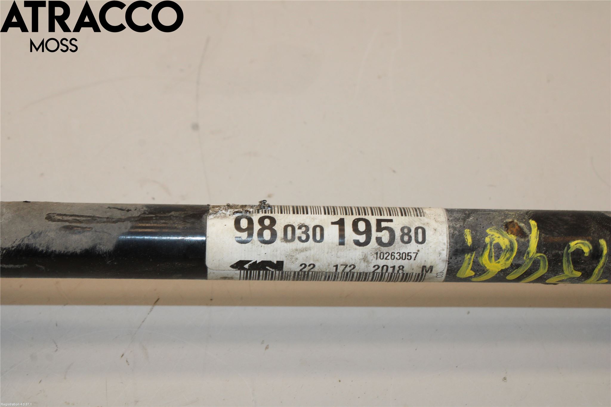 Citroen C3 AIRCROSS 18-23 Drivaxel Fram Vänster