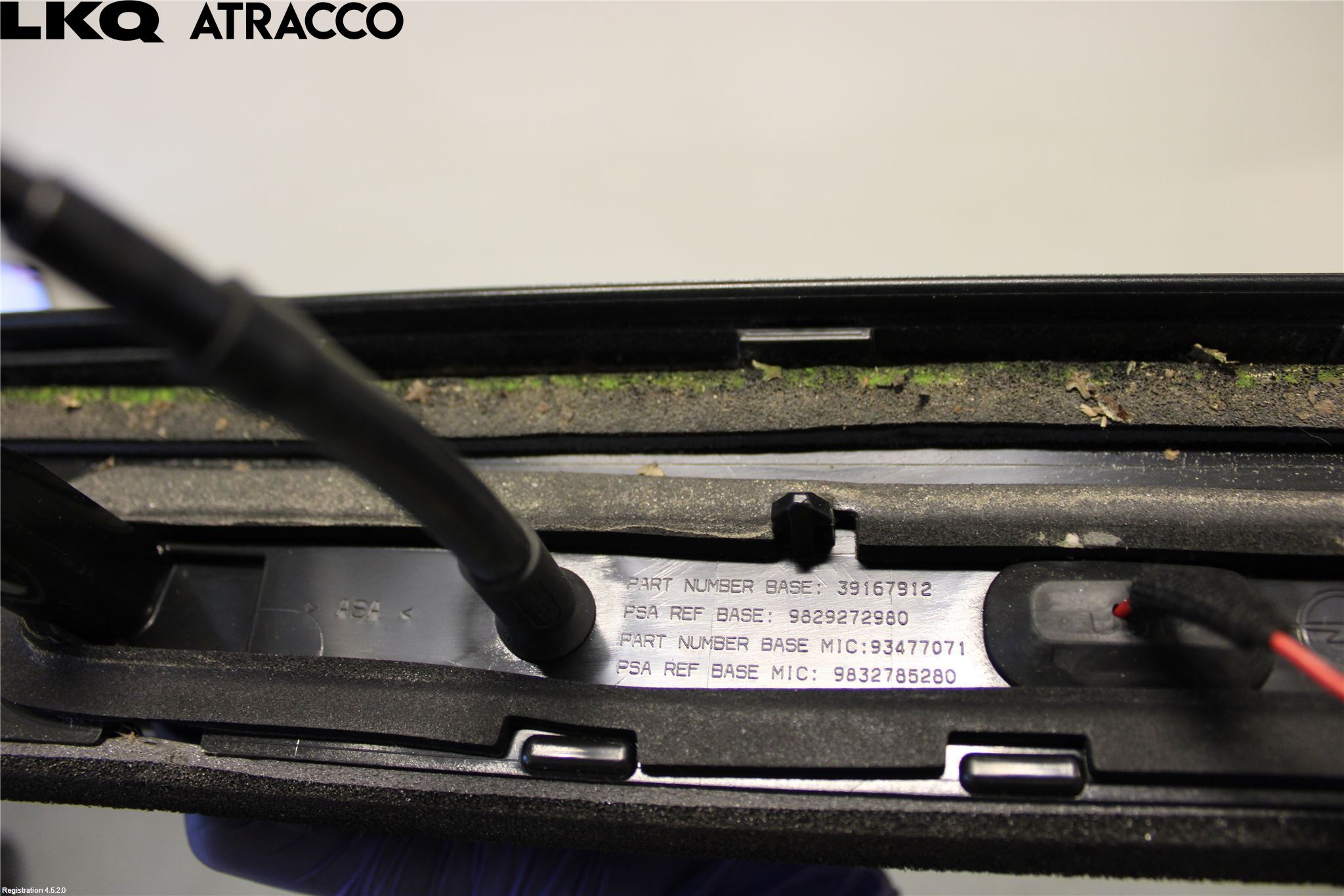Opel CORSA F, CORSA-E 20- Spoiler Baklucka