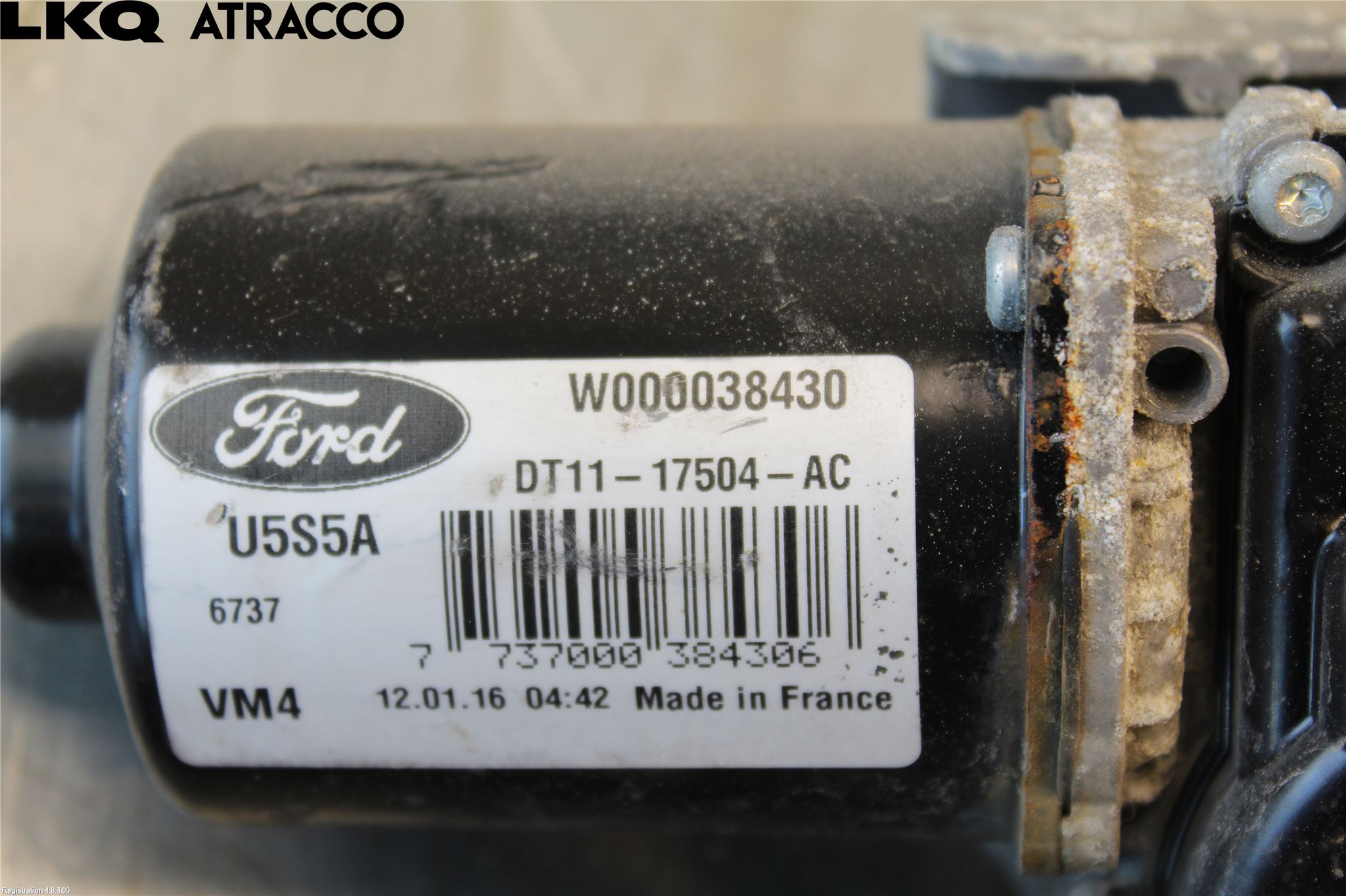 Ford TRANSIT/TOURNEO CONNECT 13-22 Torkarmotor Vindruta