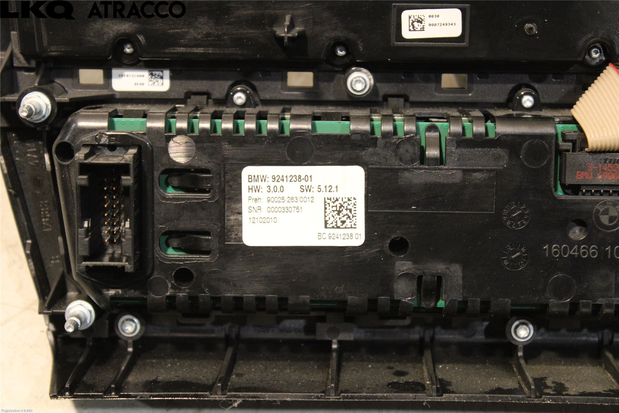 BMW 5 F10/F11/F18 09-17 Ac Styrenhet Ac Manöveren