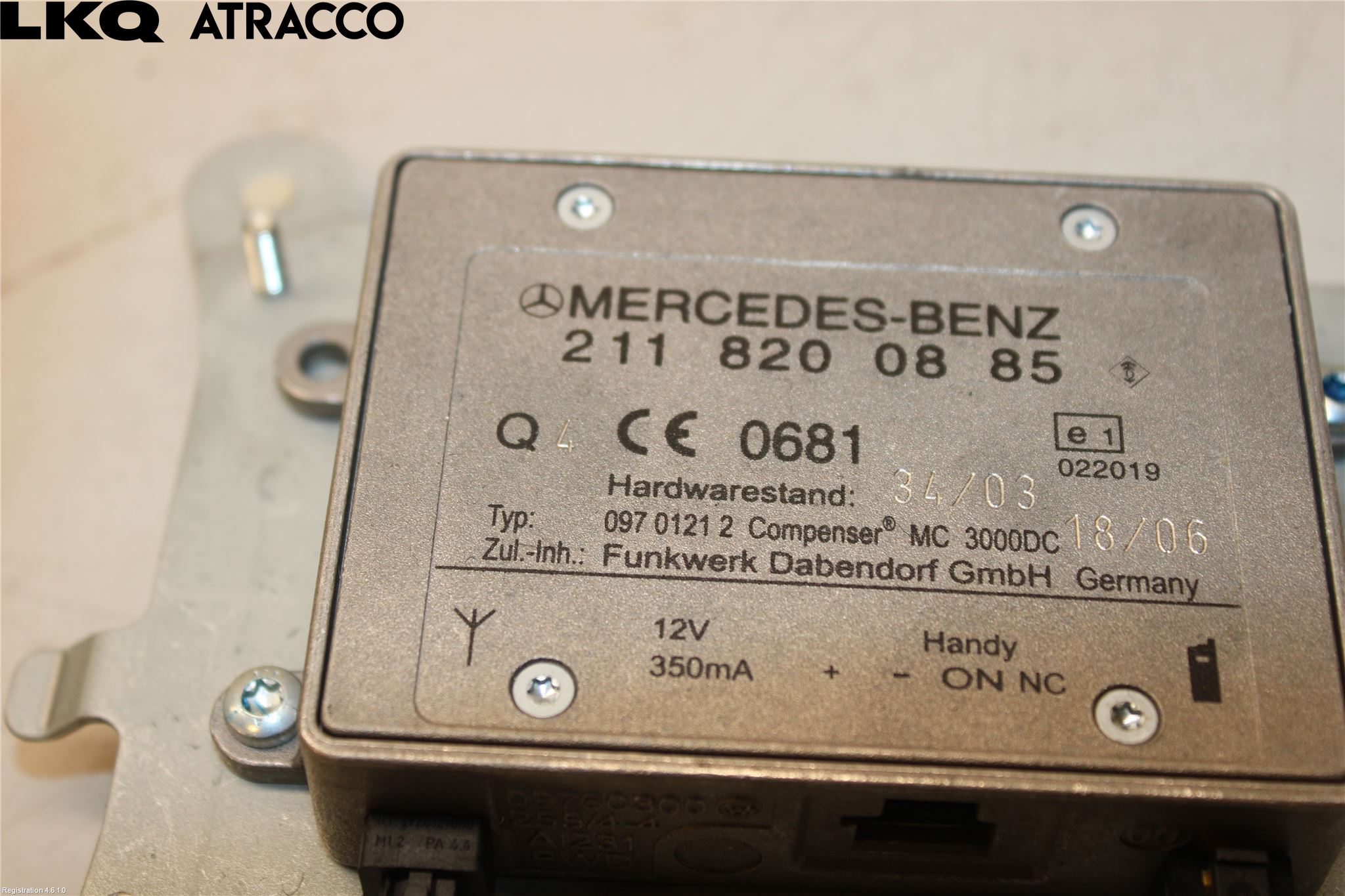 Mercedes-Benz MB S-KLASS (W221) 05-13 Styrenhet Övrigt
