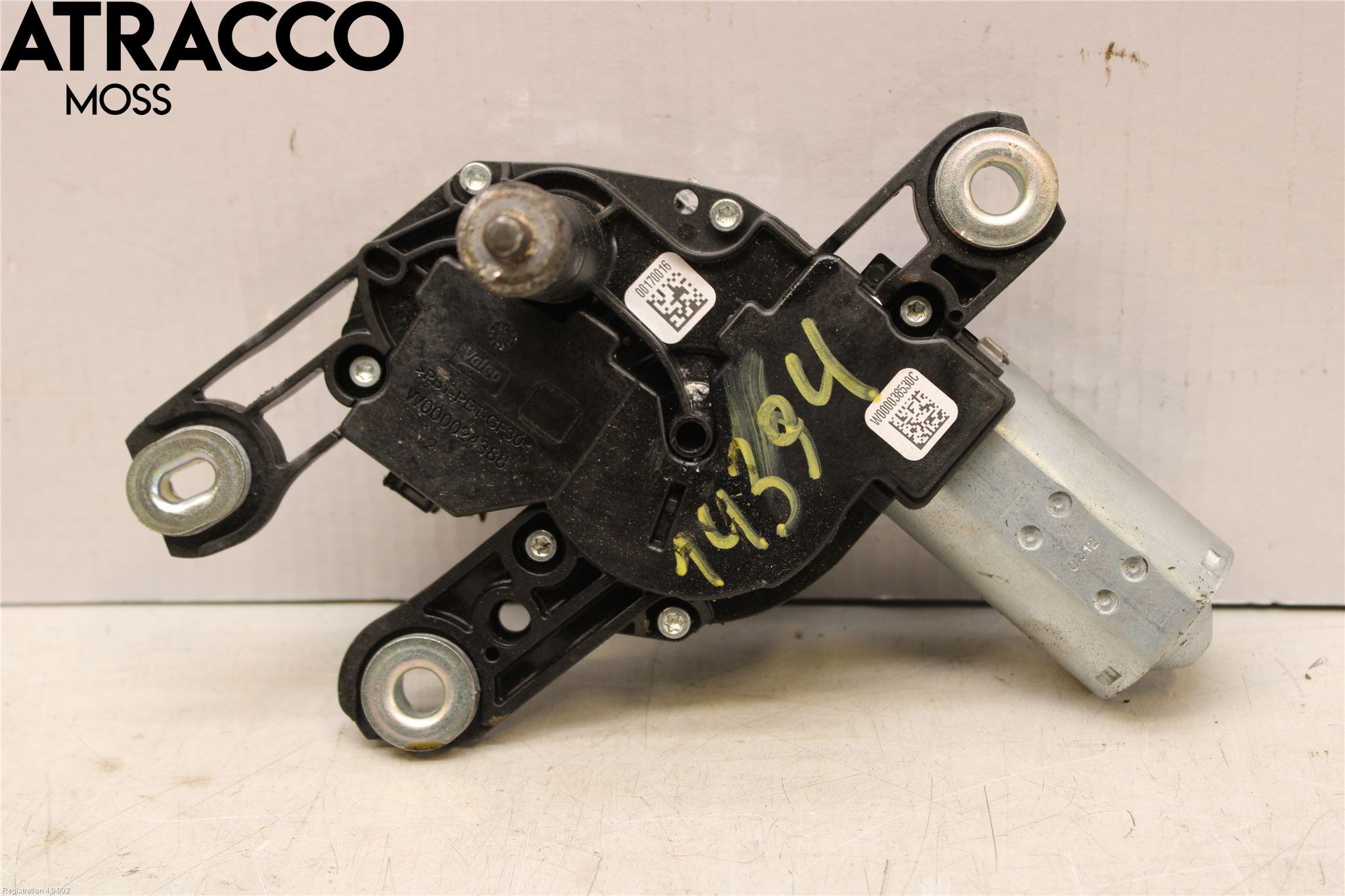 Volkswagen VW GOLF / E-GOLF VII 13-20 Torkarmotor Baklucka